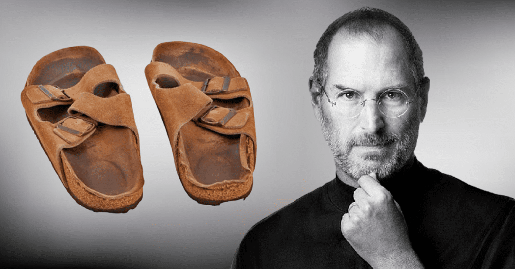 Se han subastado unas sandalias de Steve Jobs por esta cantidad de dinero