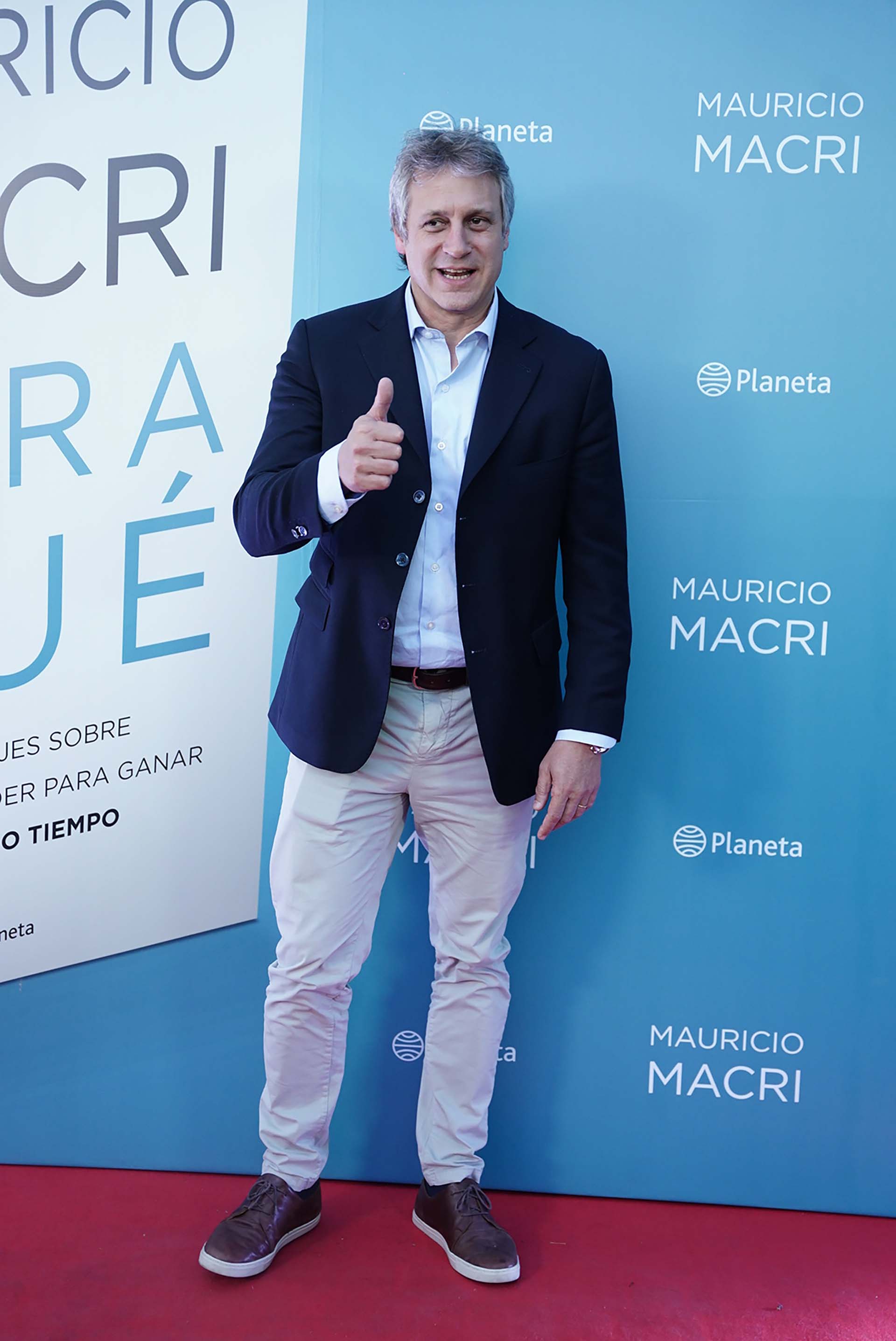 Felipe Miguel, la semana pasada, en la presentación del libro de Mauricio Macri (Foto: Franco Fafasuli)