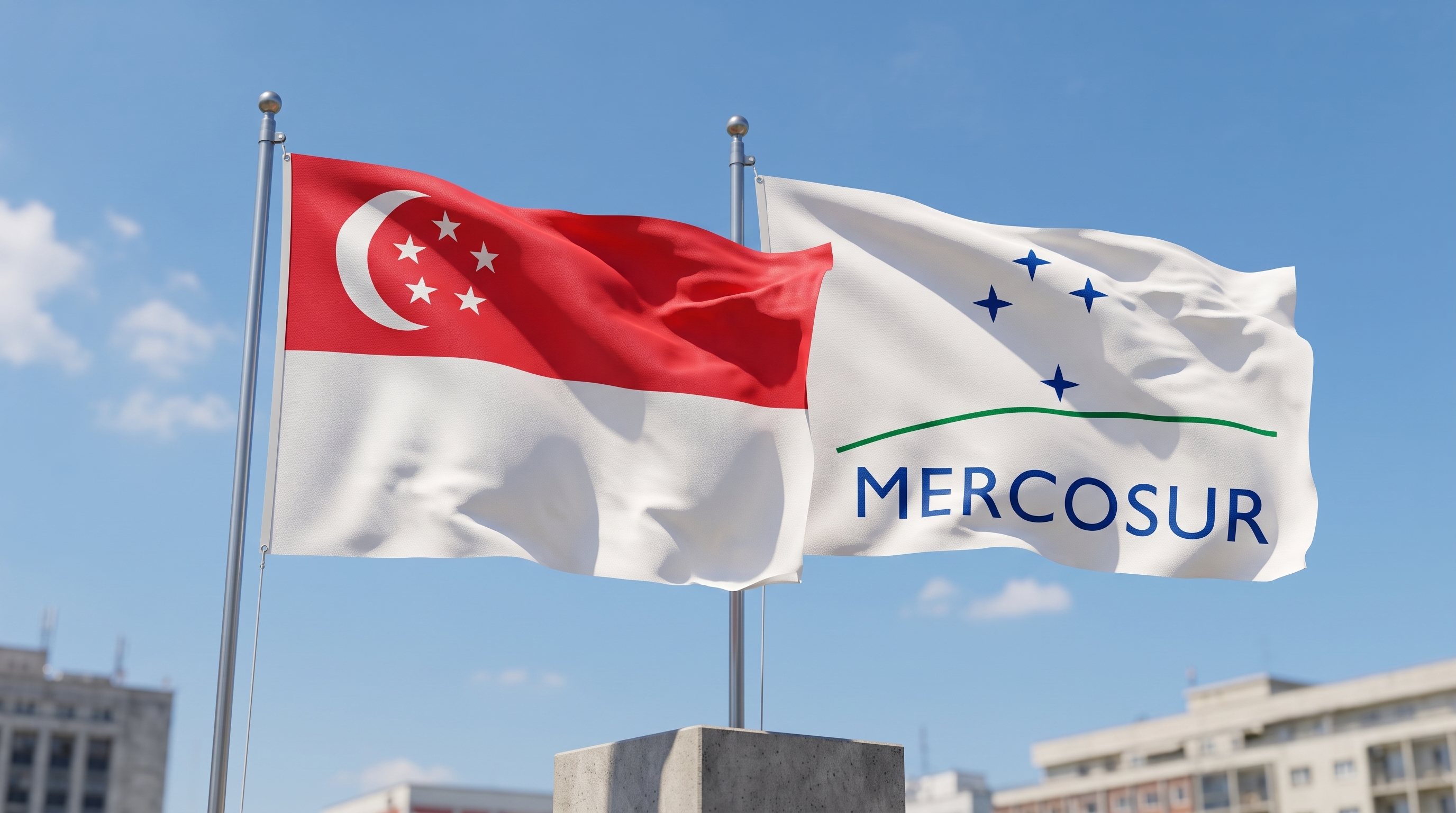 Promulgaron el tratado de libre comercio entre el Mercosur y Singapur