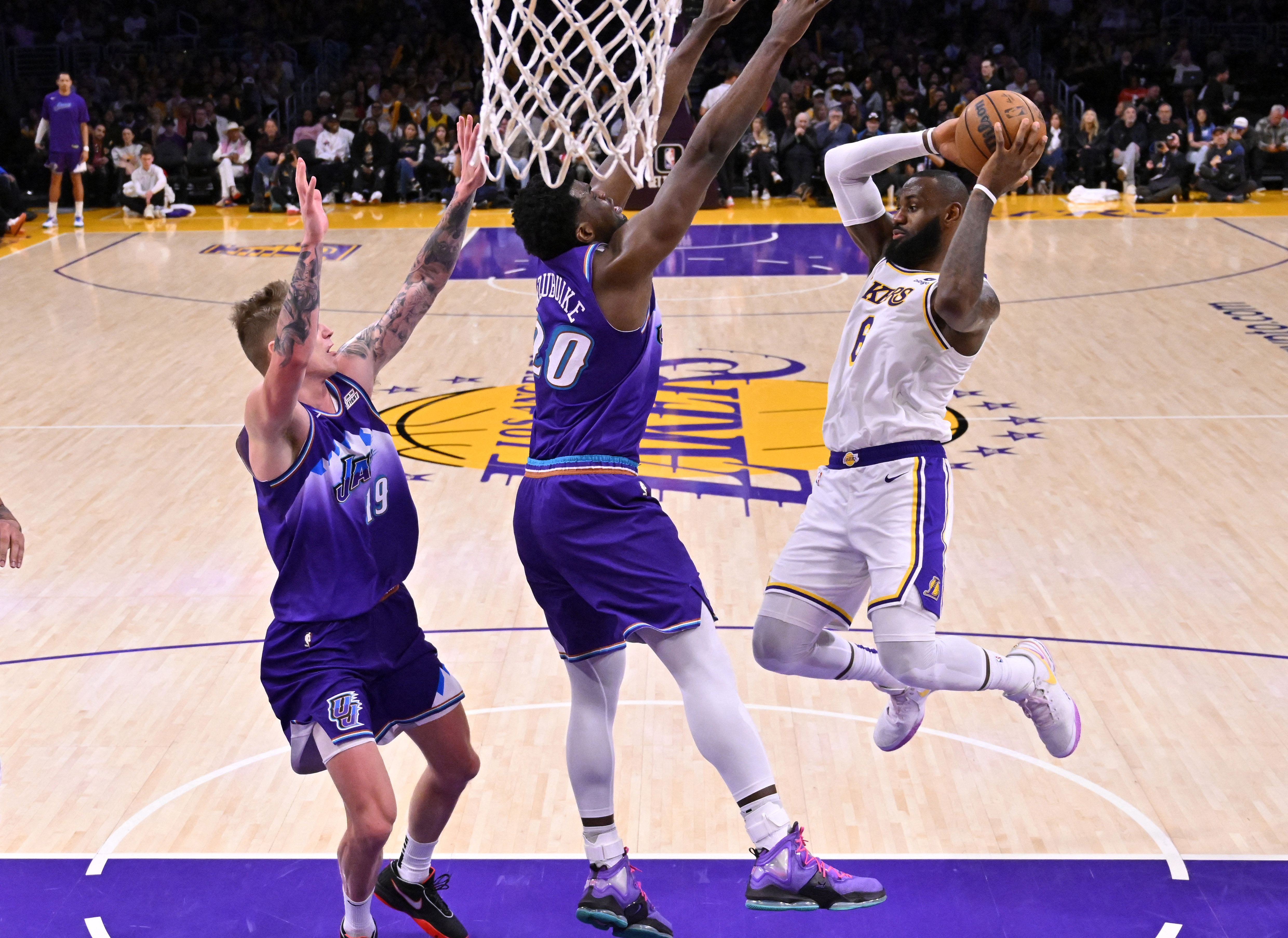 LeBron James quiere revivir a Los Ángeles Lakers en su camino rumbo a los Playoffs de la NBA (Jayne Kamin-Oncea-USA TODAY Sports)