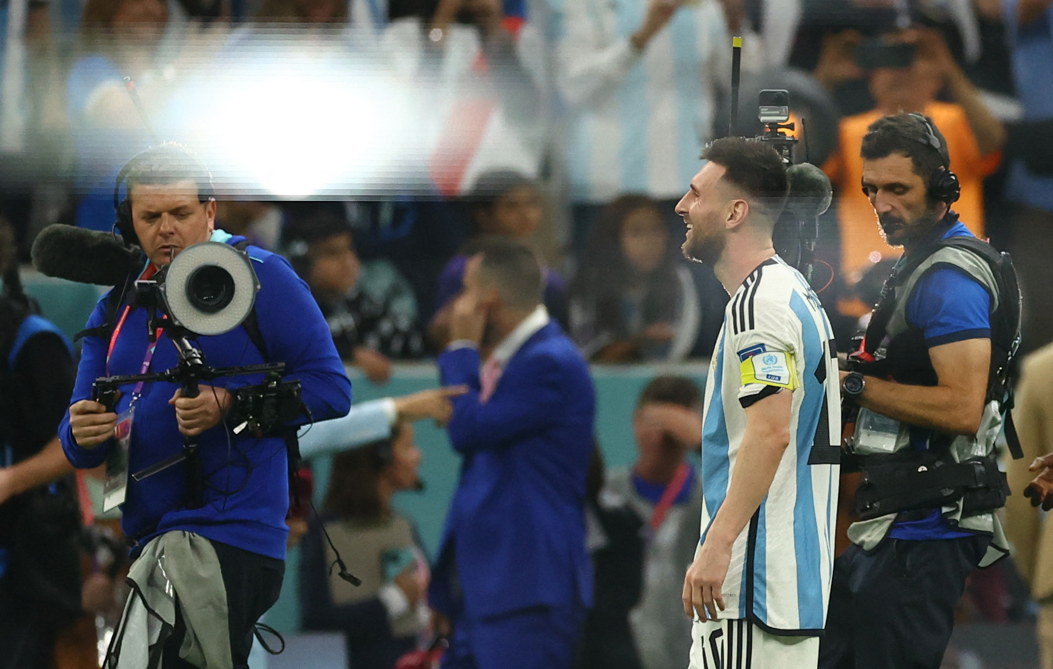 Todas las miradas con él: Lionel Messi brilló ante Croacia (Foto: Reuters/Lee Smith)