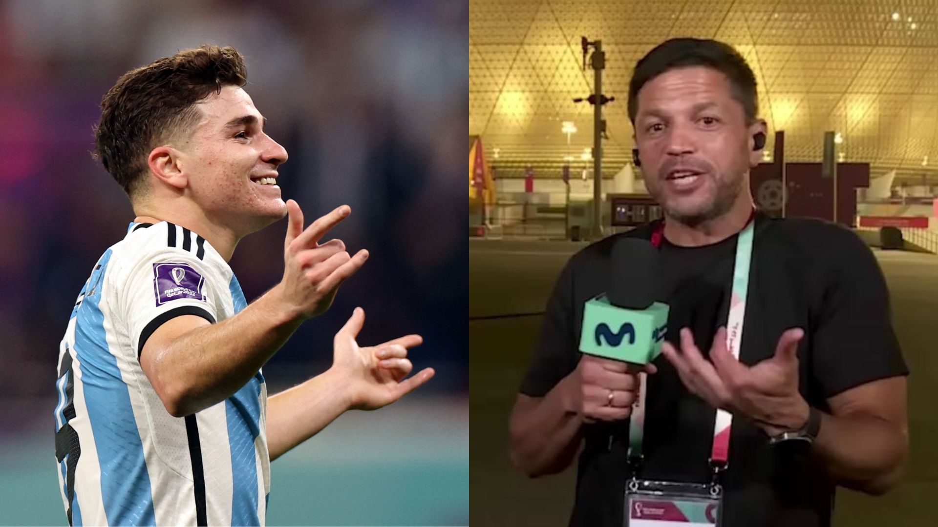 Pedro García y su sincera opinión sobre la capacidad goleadora de Julián Álvarez con la selección argentina