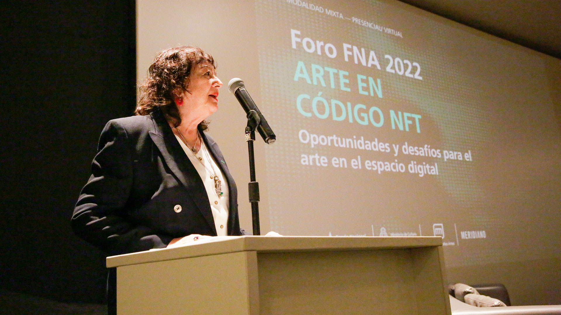Diana Saiegh, directora del Fondo Nacional de las Artes 