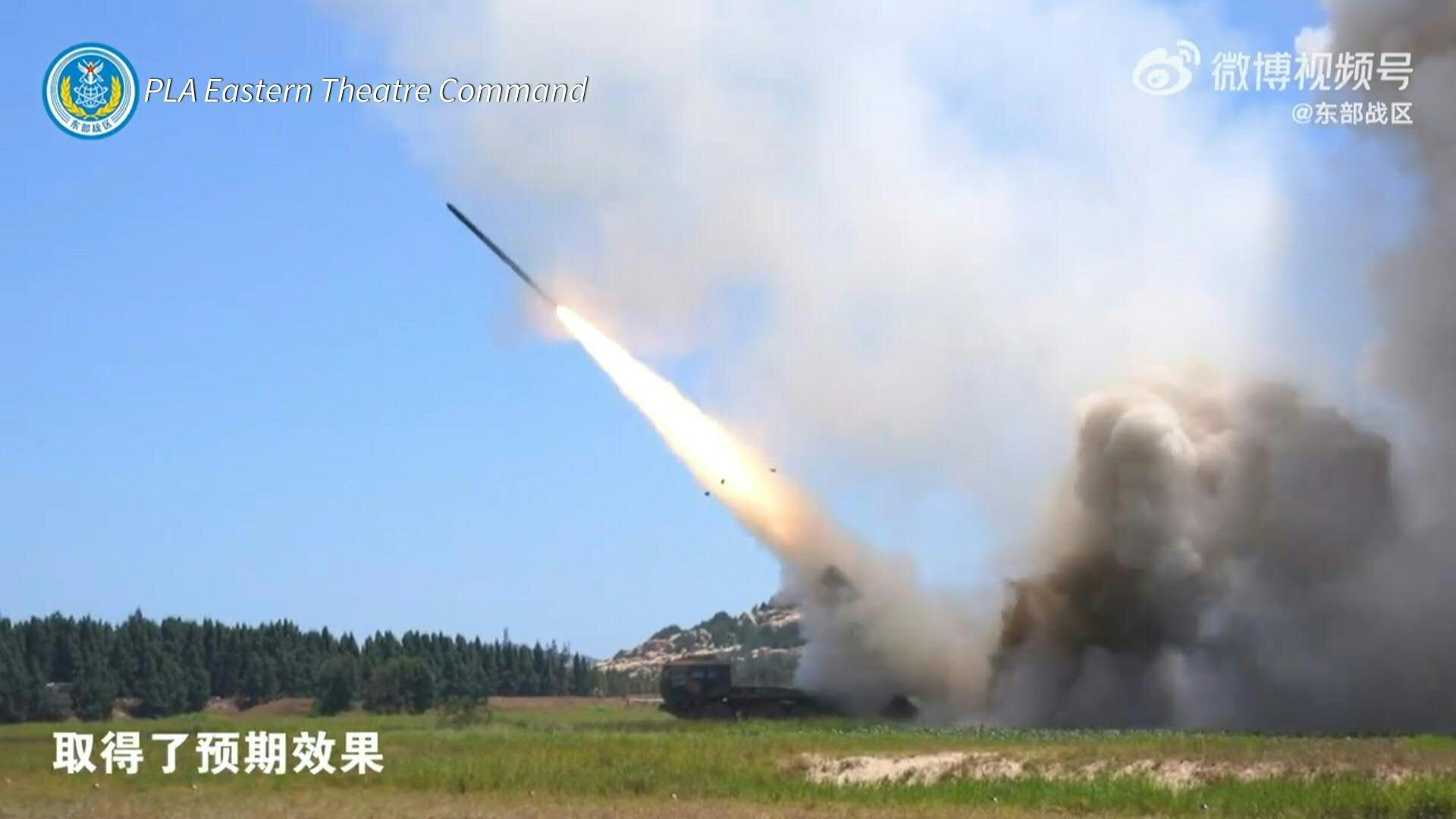 China fired ballistic missiles and deployed aircraft and warships around Taiwan