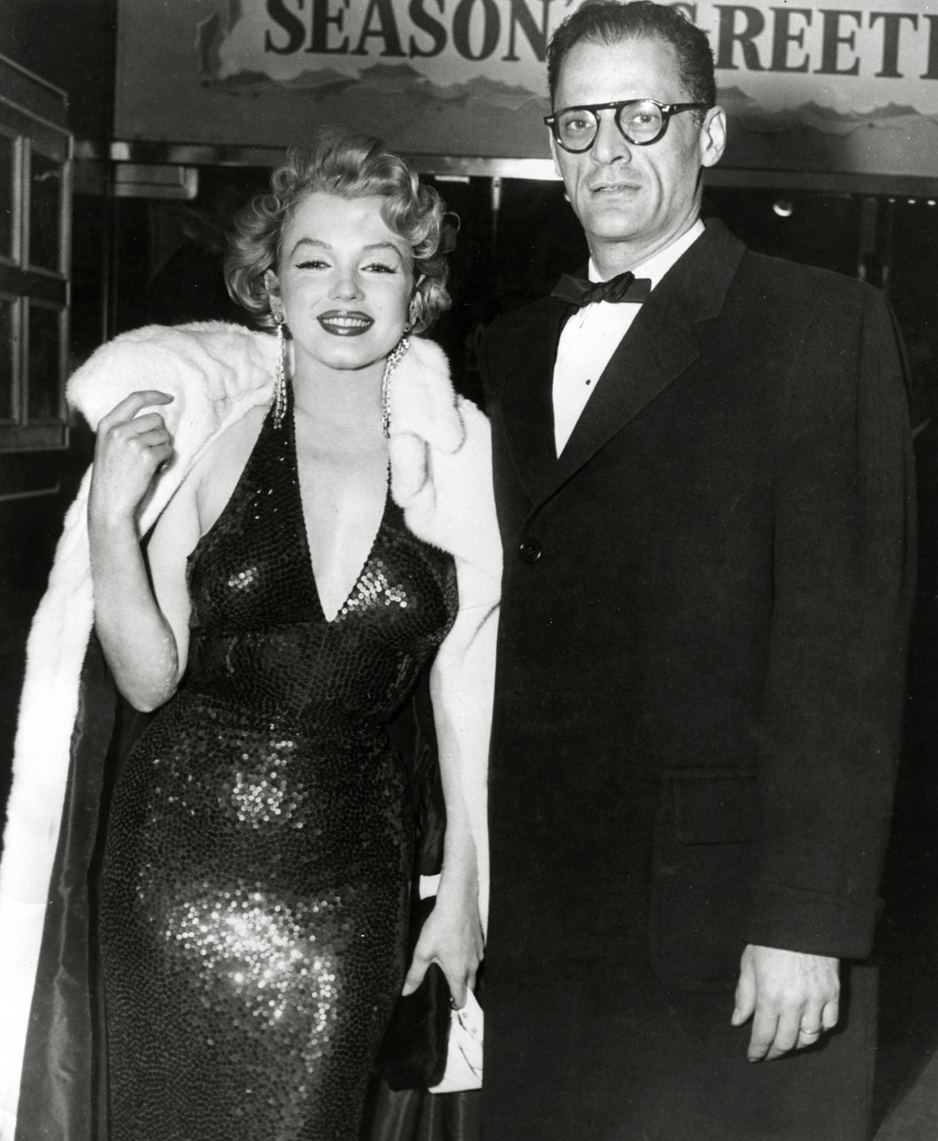 Marilyn Monroe y Arthur Miller (Grosby Group)