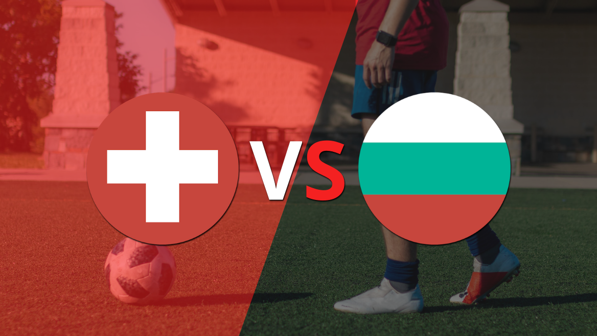 Suiza golea 4-0 como local a Bulgaria