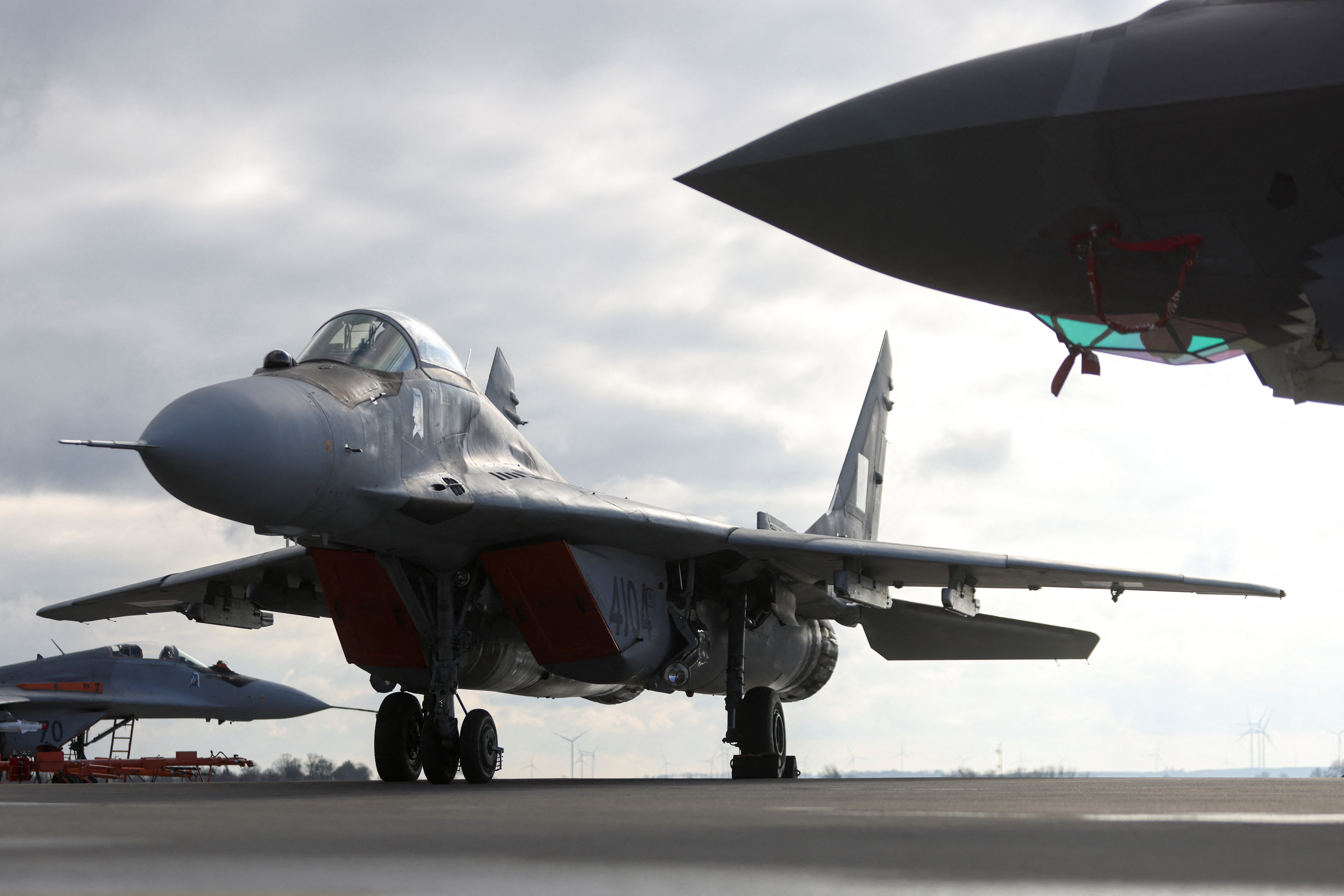 Bulgaria podría entregar 16 cazas MiG-29 a Ucrania (REUTERS/Lukasz Glowala)