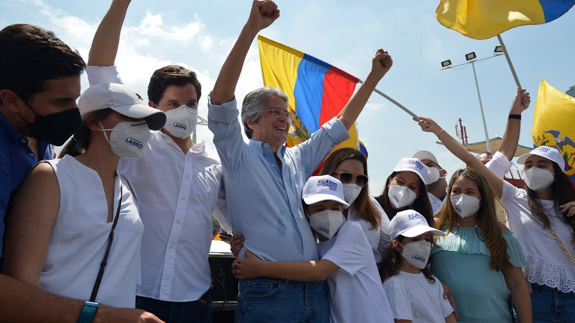Lasso cerró campaña en Guayaquil