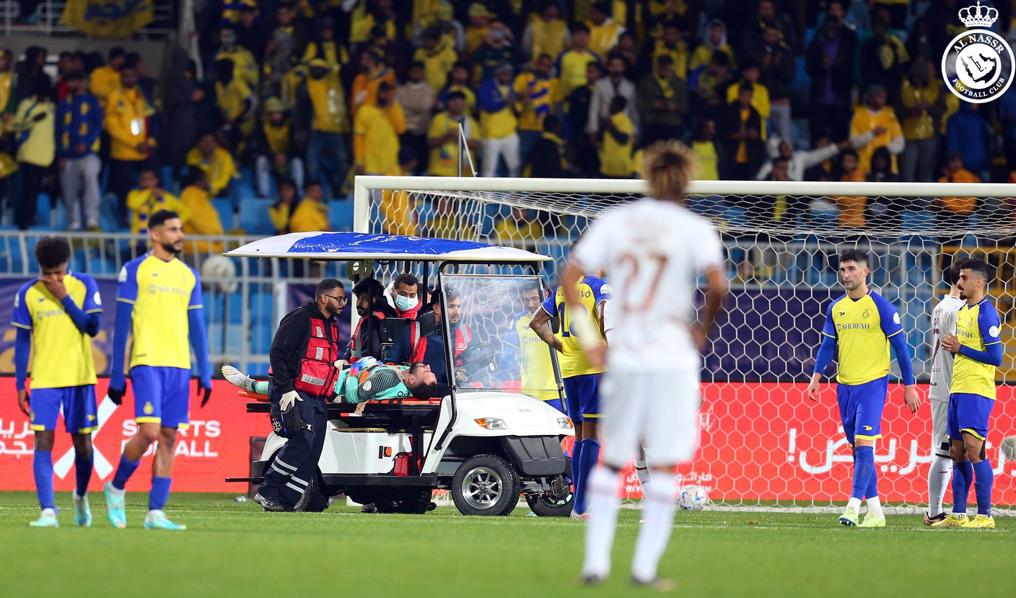 David Ospina sufrió una dolorosa fractura de codo en su último partido con Al-Nassr