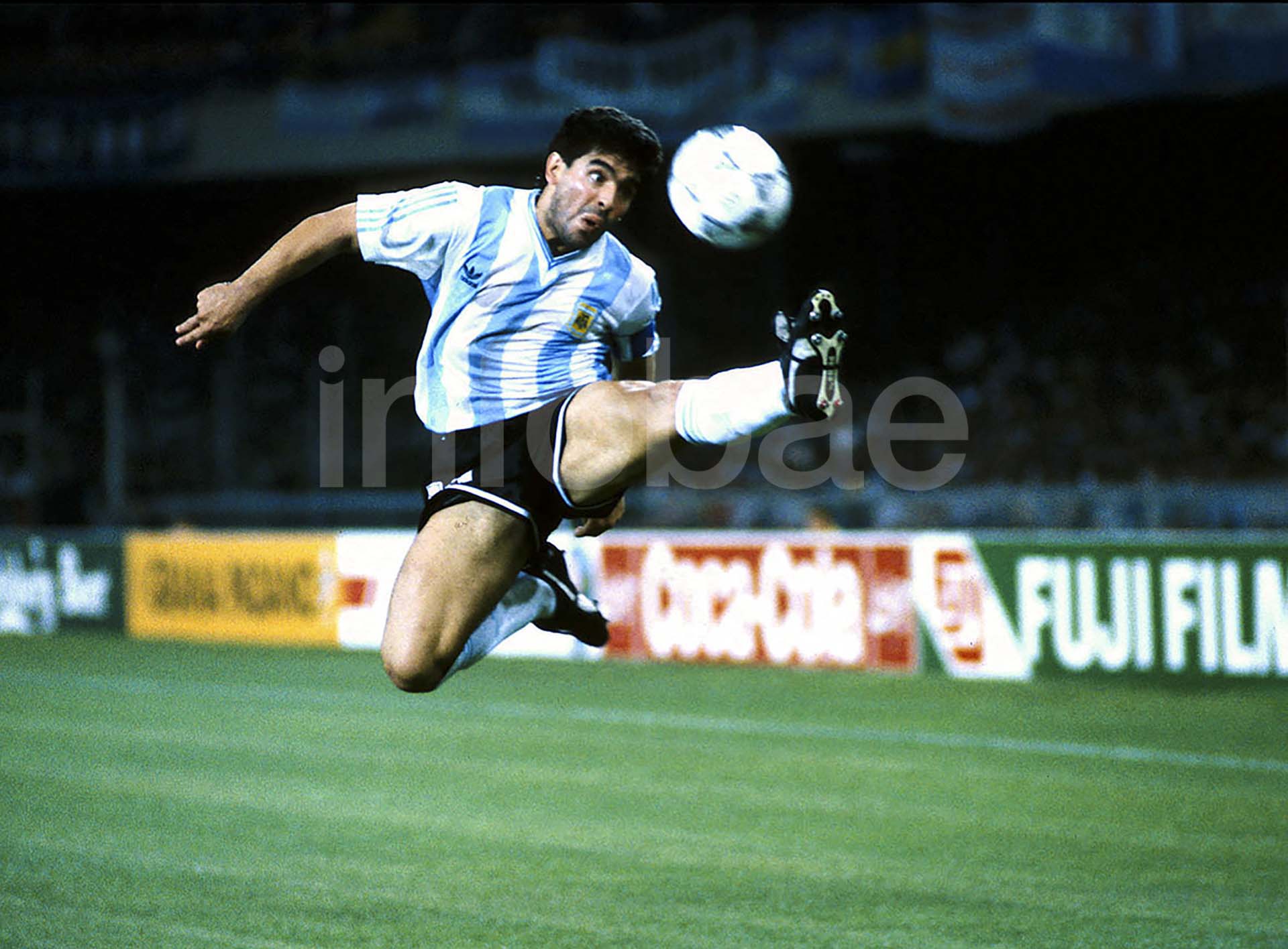 Diego Maradona fue una de las grandes figuras de Argentina en el Mundial de Italia 1990