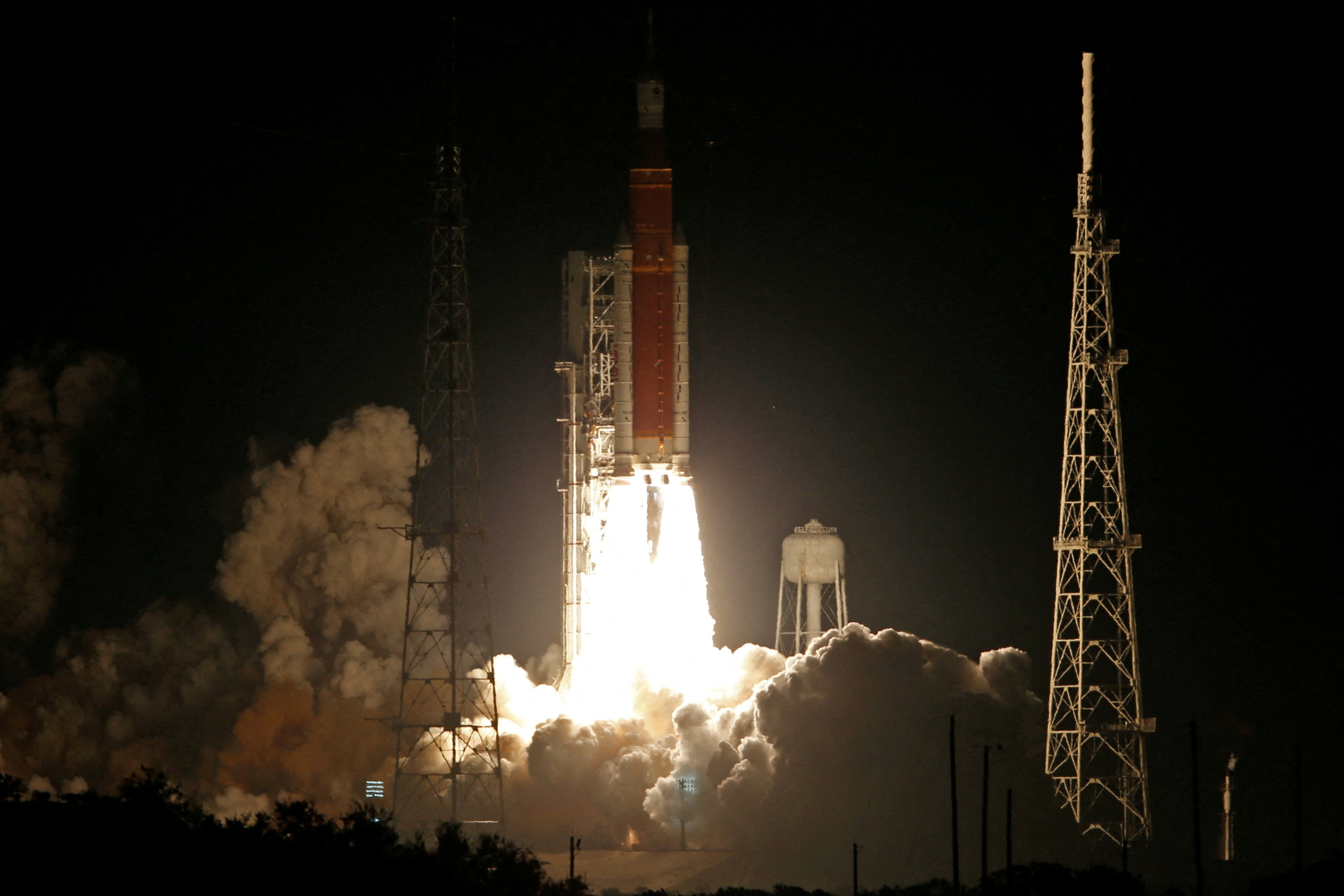 El cohete Space Launch System es el más poderoso lanzado hasta ahora (REUTERS/Joe Skipper)