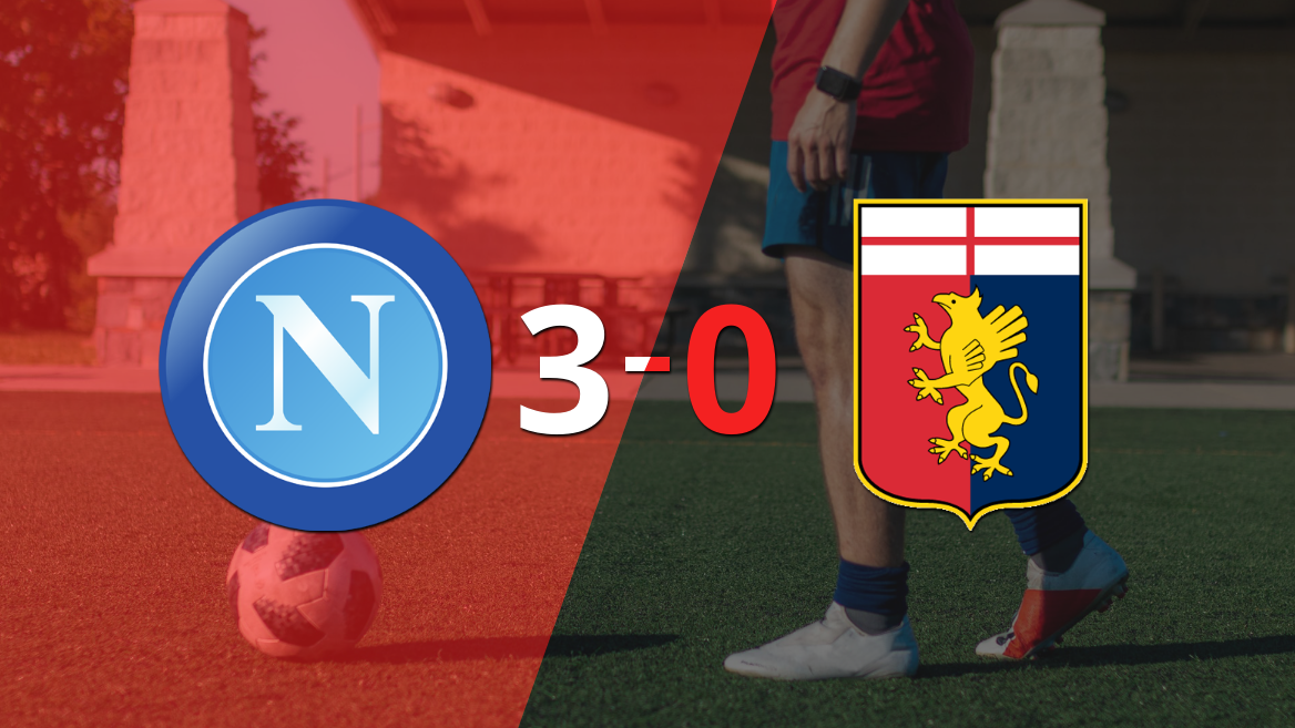 Napoli fue imparable y goleó 3 a 0
