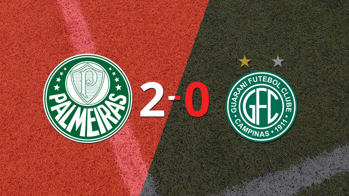 Palmeiras Marcó Dos Veces En La Victoria Ante Guarani Sp En El Estadio Allianz Parque Infobae