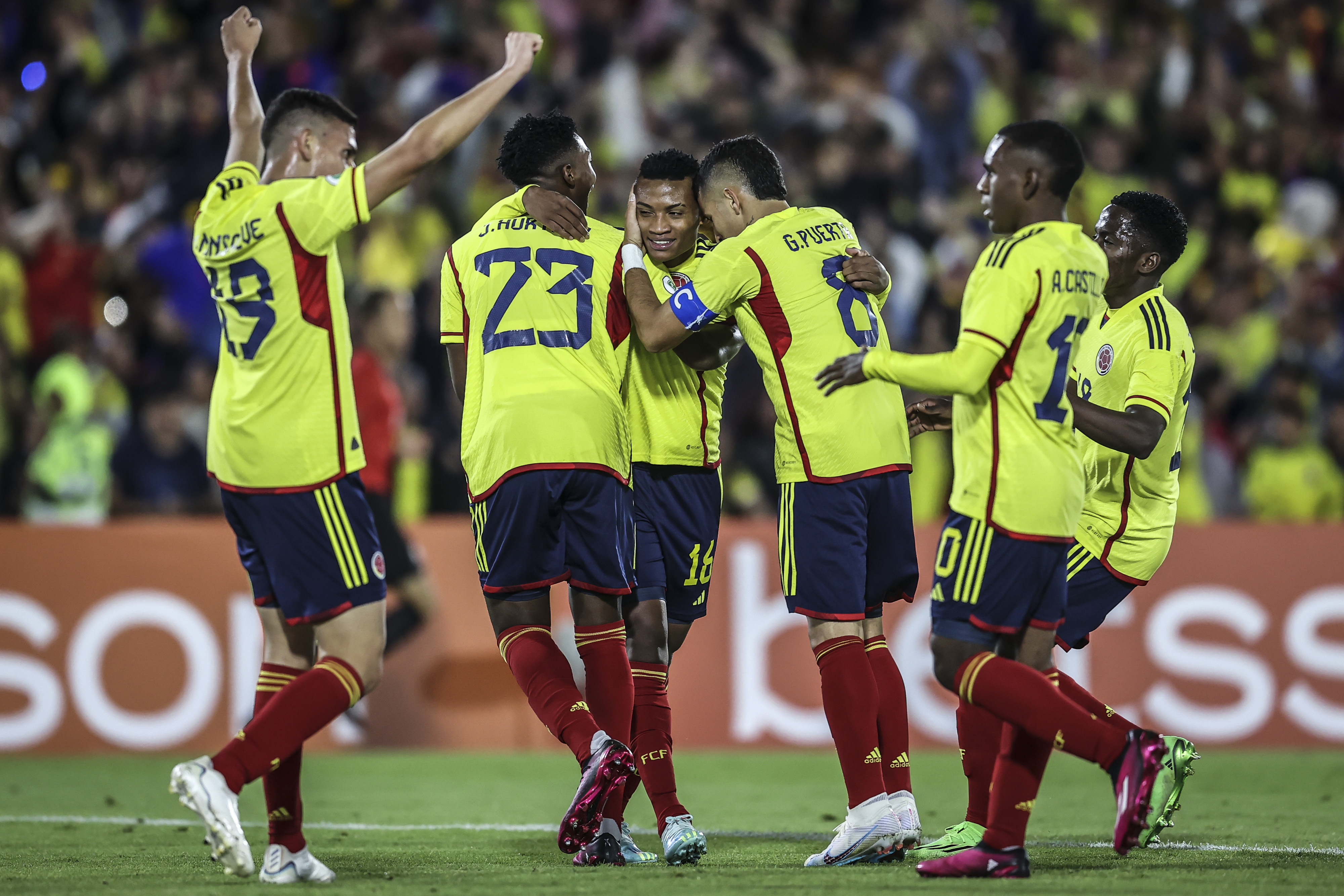 La selección Colombia ganó en la tercera fecha ante Ecuador por la mínima diferencia. (Conmebol)
