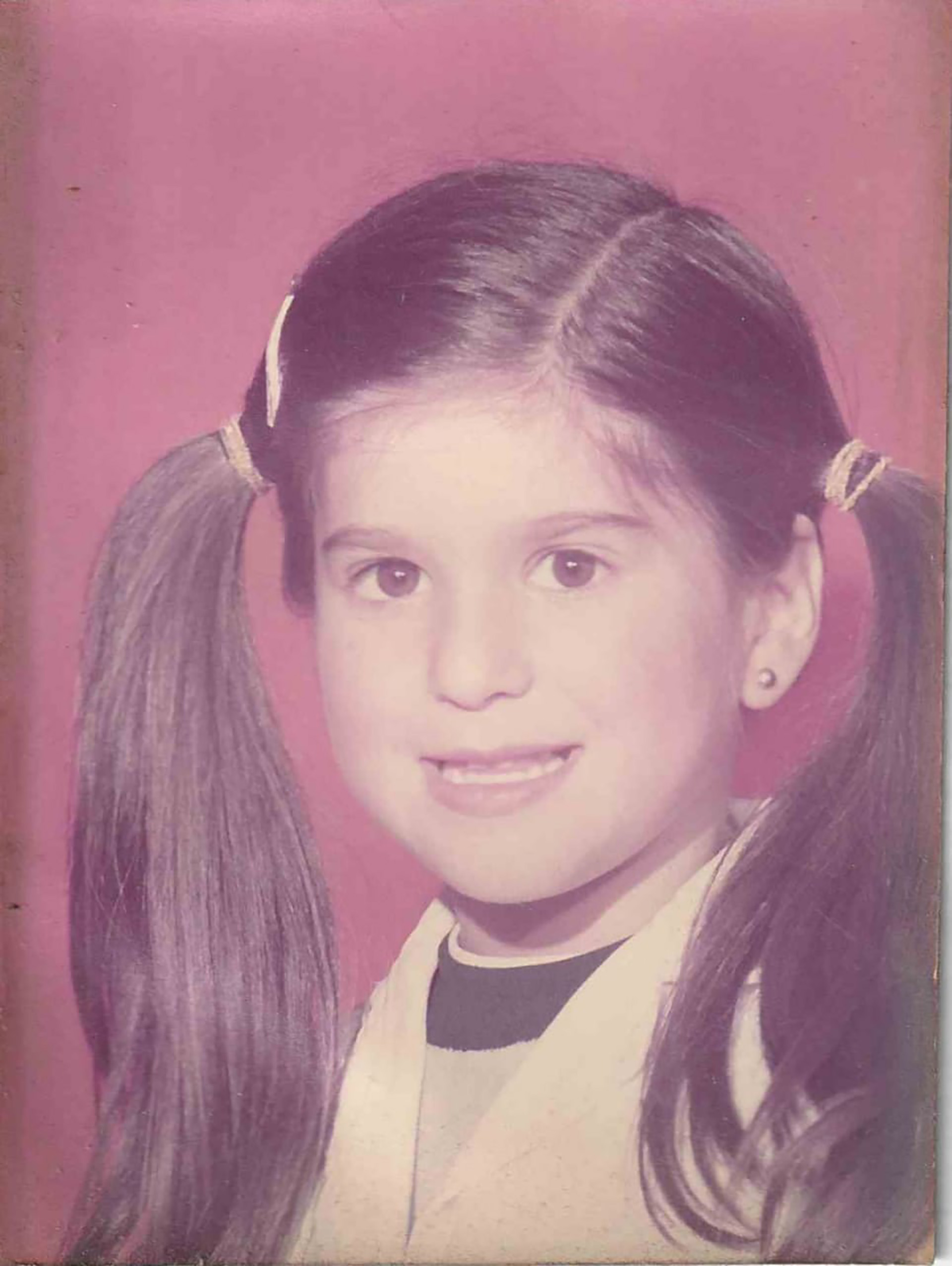 Elba Marcovecchio a los 7 años (1984)