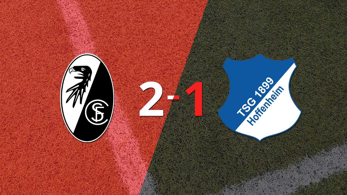 Hoffenheim cayó 2-1 en su visita a Friburgo