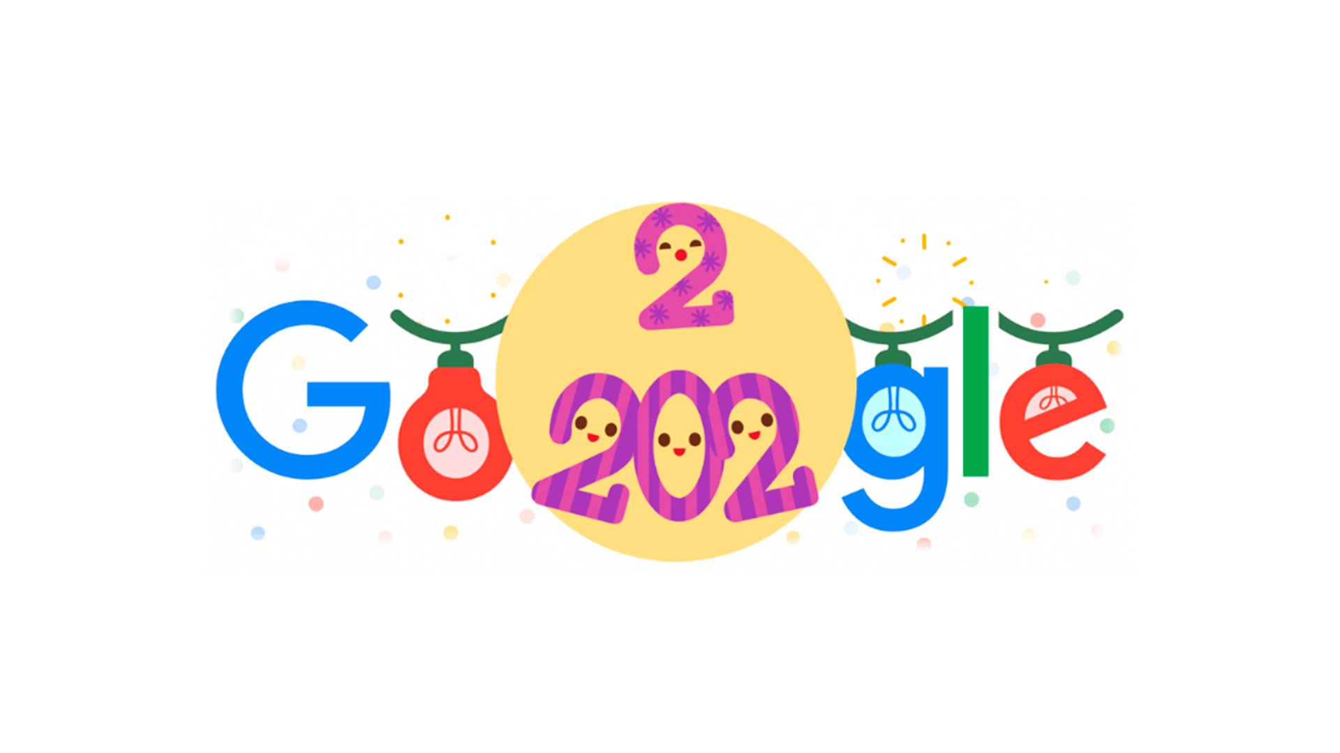 Google despide el 2022 y celebra el Año Nuevo con un Doodle