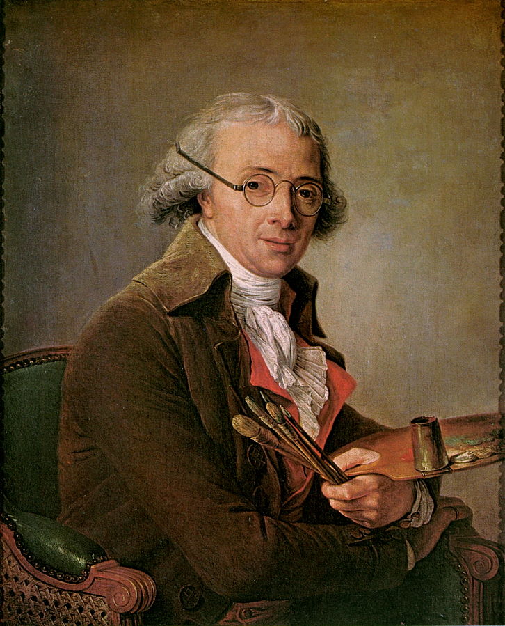Retrato de François André Vincent, por Adélaide Labille-Guiard. Museo del Louvre / Wikimedia Commons