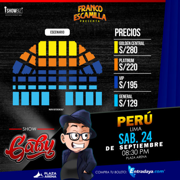 Precio de entradas para ver a Franco Escamilla en Perú. (Foto: Entradas ya)