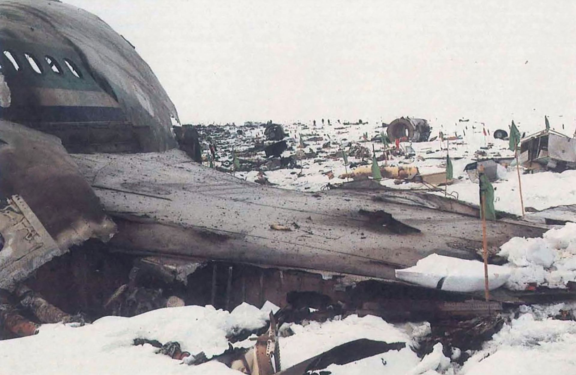 La catástrofe del Monte Erebus, el avión que se estrelló contra un volcán  en actividad en la Antártida con 257 personas a bordo - Infobae