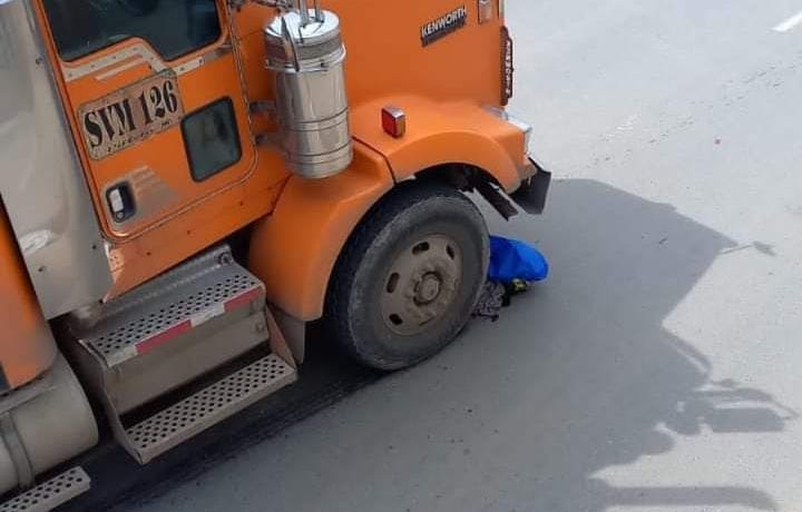 Impactante Accidente En Soacha Motociclista Fue Aplastado Por Un