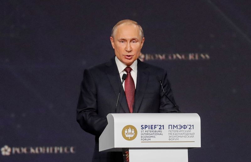 El presidente de Rusia, Vladimir Putin (Anatoly Maltsev/Pool vía REUTERS)