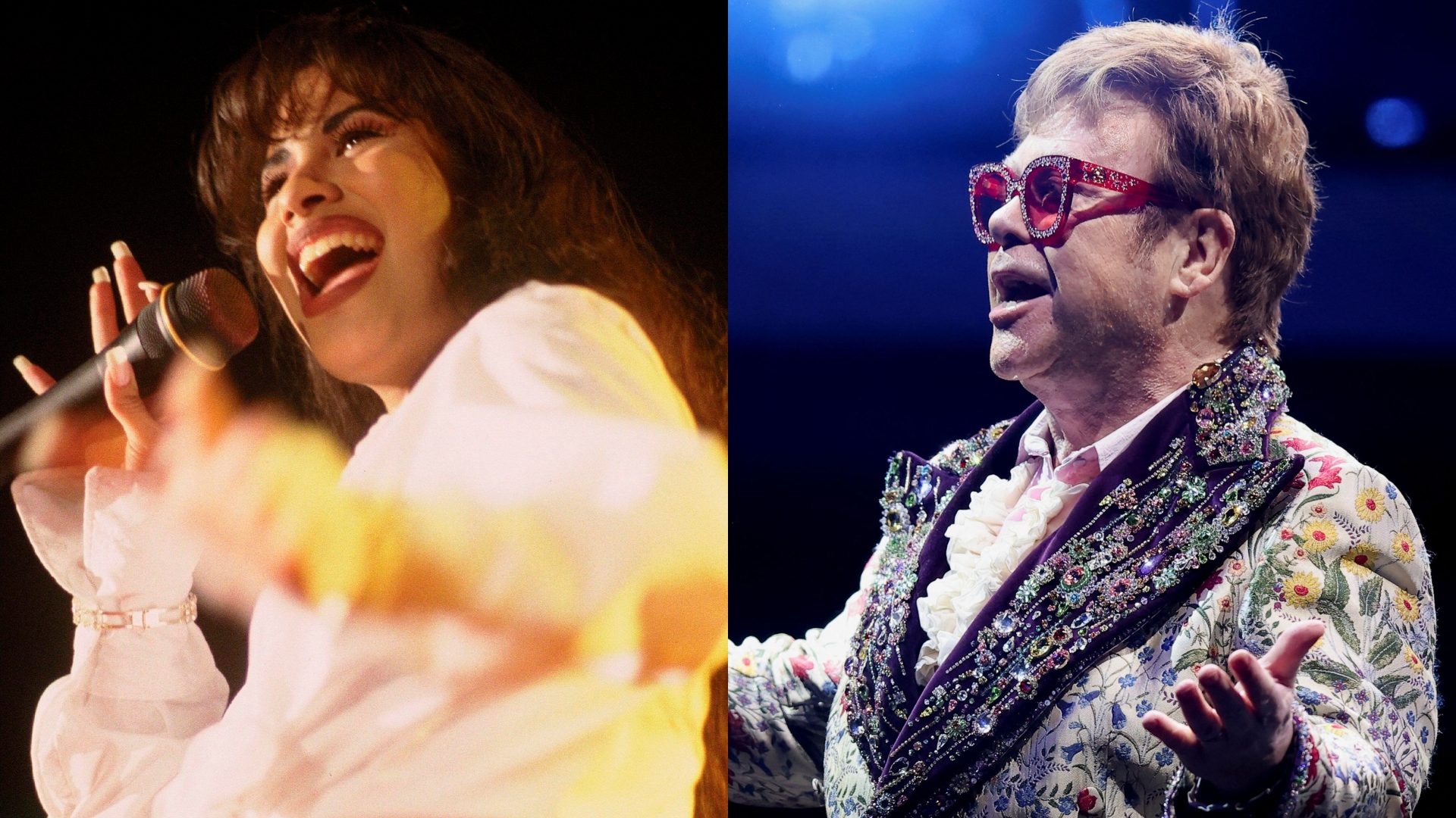 Elton John se declaró abiertamente fan de Selena Quintanilla (Foto: EFE / Reuters)