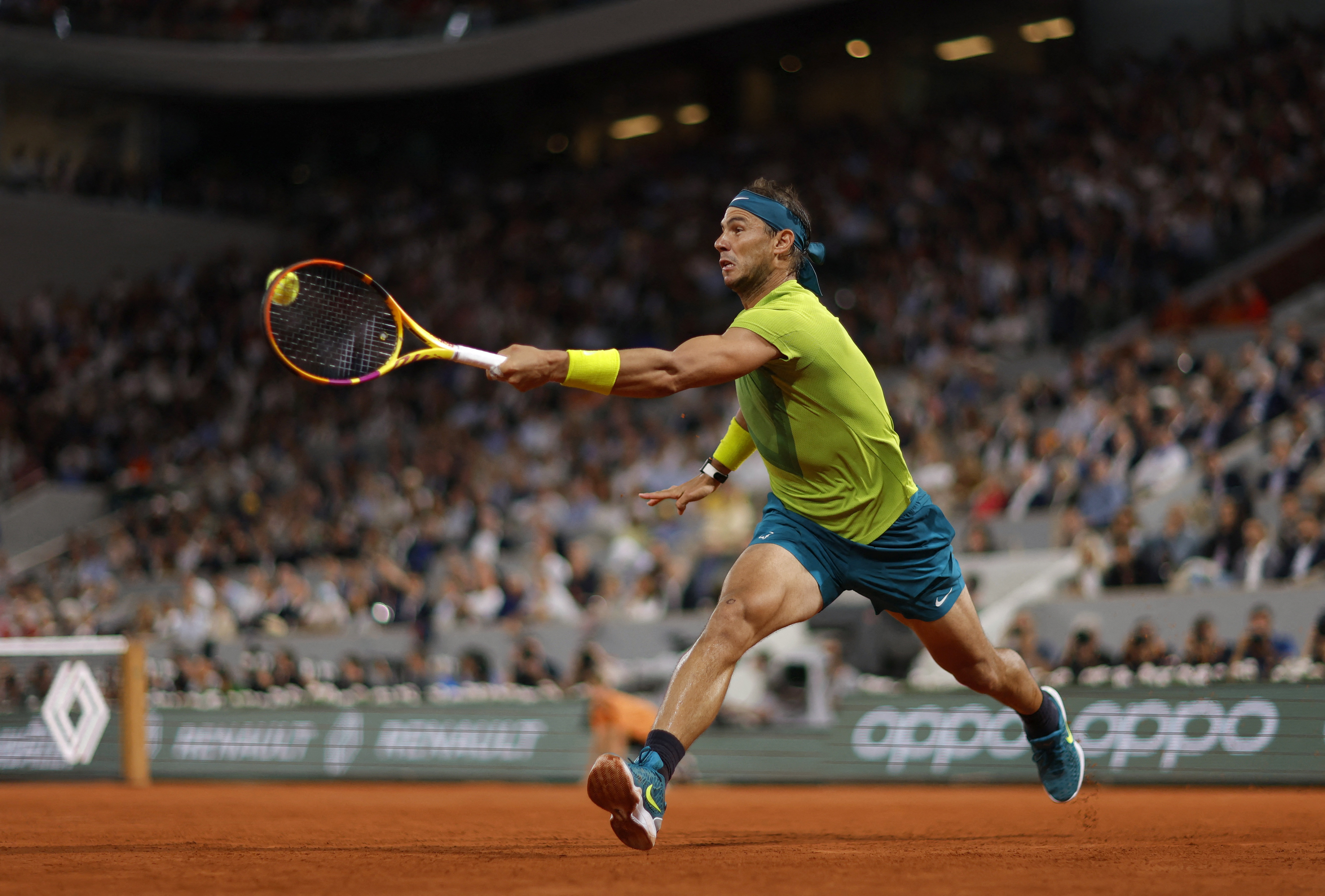 El rey del polvo de ladrillo: Rafael Nadal buscará ganar su 14ª corona en Roland Garros (Foto: Reuters)