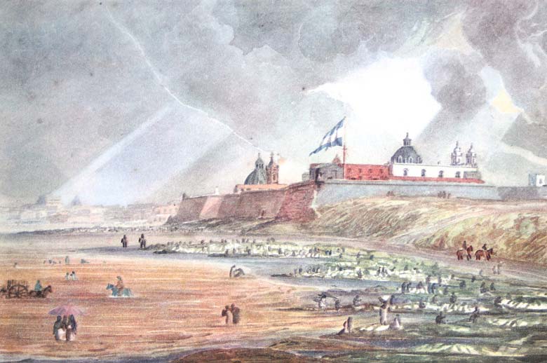 En el fuerte de Buenos Aires estaba la residencia del virrey, que fue ocupada por Beresford.