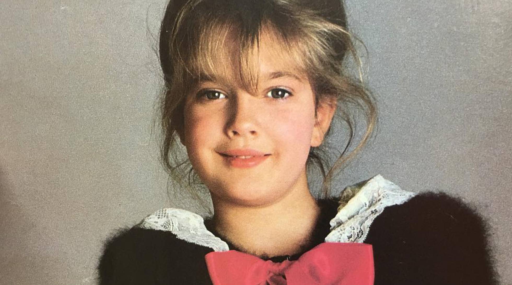 Drew Barrymore, a los 10 años 