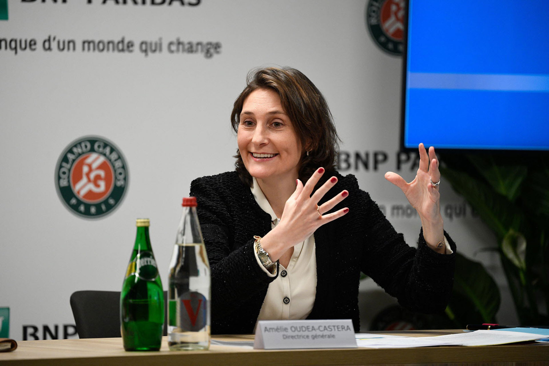 Amélie Oudéa-Castera, Minister of Sports and the Olympic and Paralympic Games of France