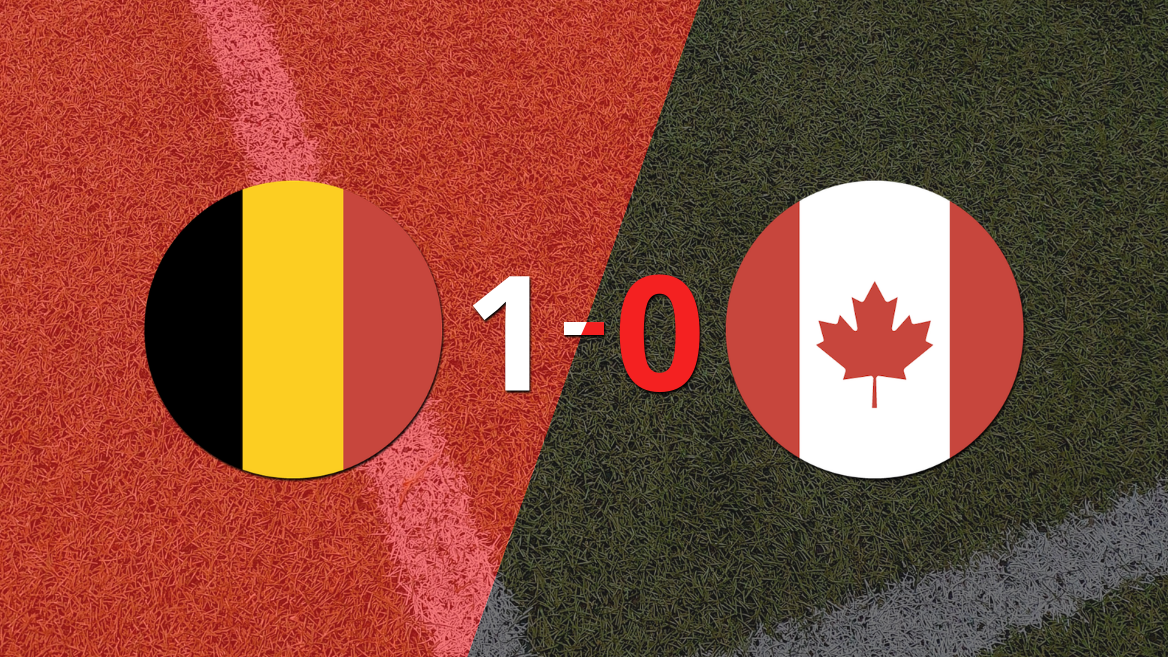Qatar 2022: Bélgica se quedó con el triunfo por 1-0 frente a Canadá