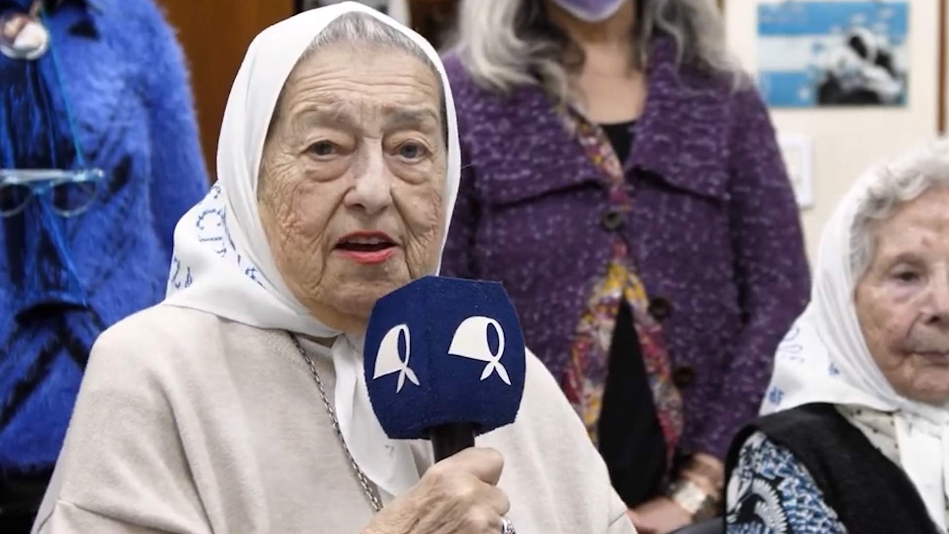 Hebe de Bonafini died yesterday at the age of 93