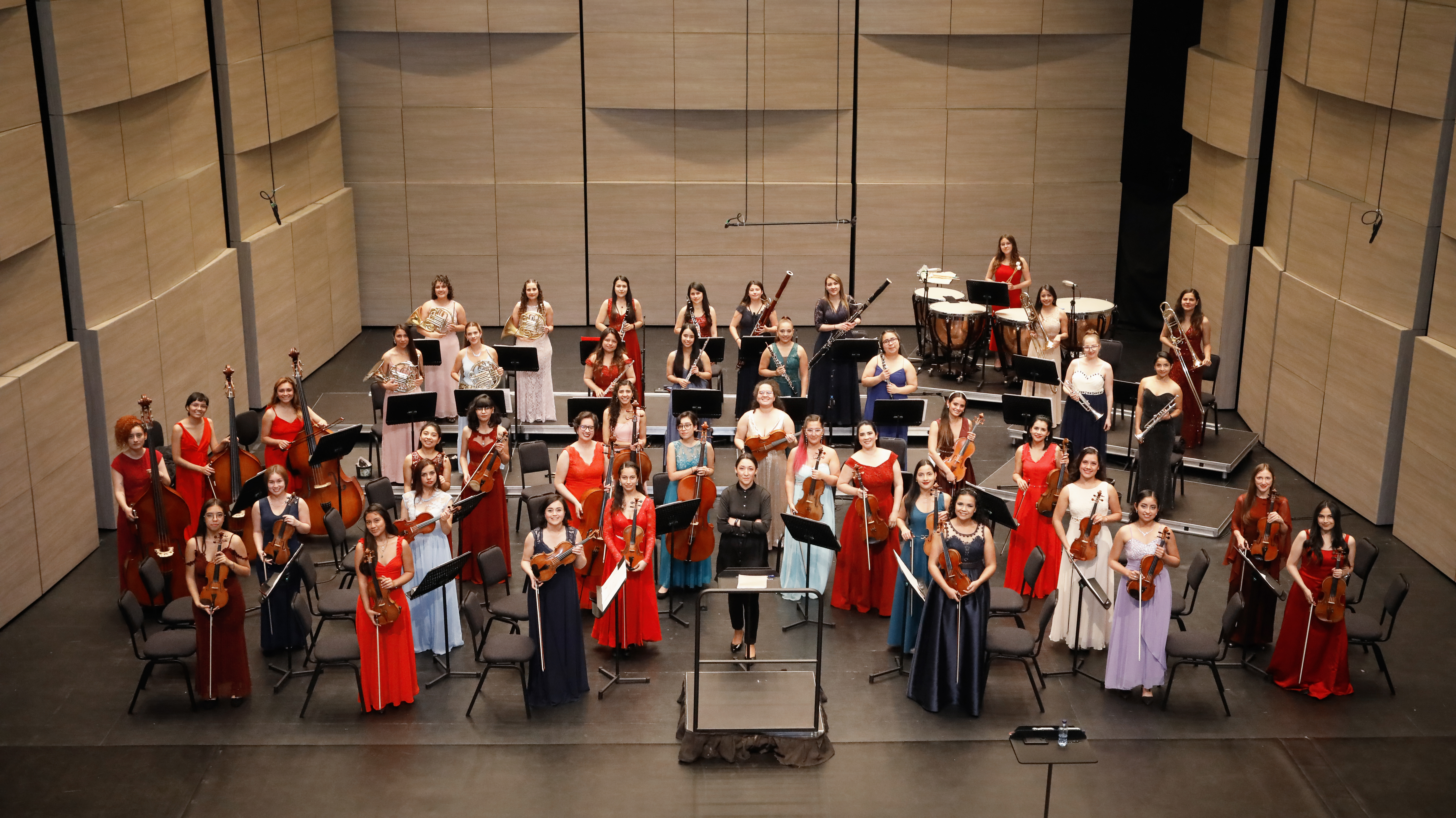 En la imagen, la Orquesta Filarmónica de Mujeres. Foto: Kike Barona- Orquesta Filarmónica de Mujeres
