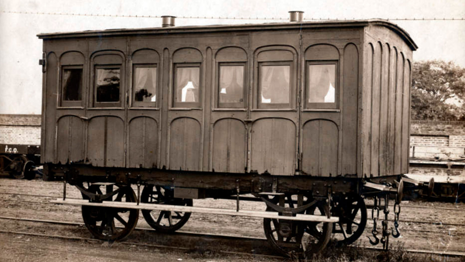 Each car could carry thirty passengers.  were first and second 