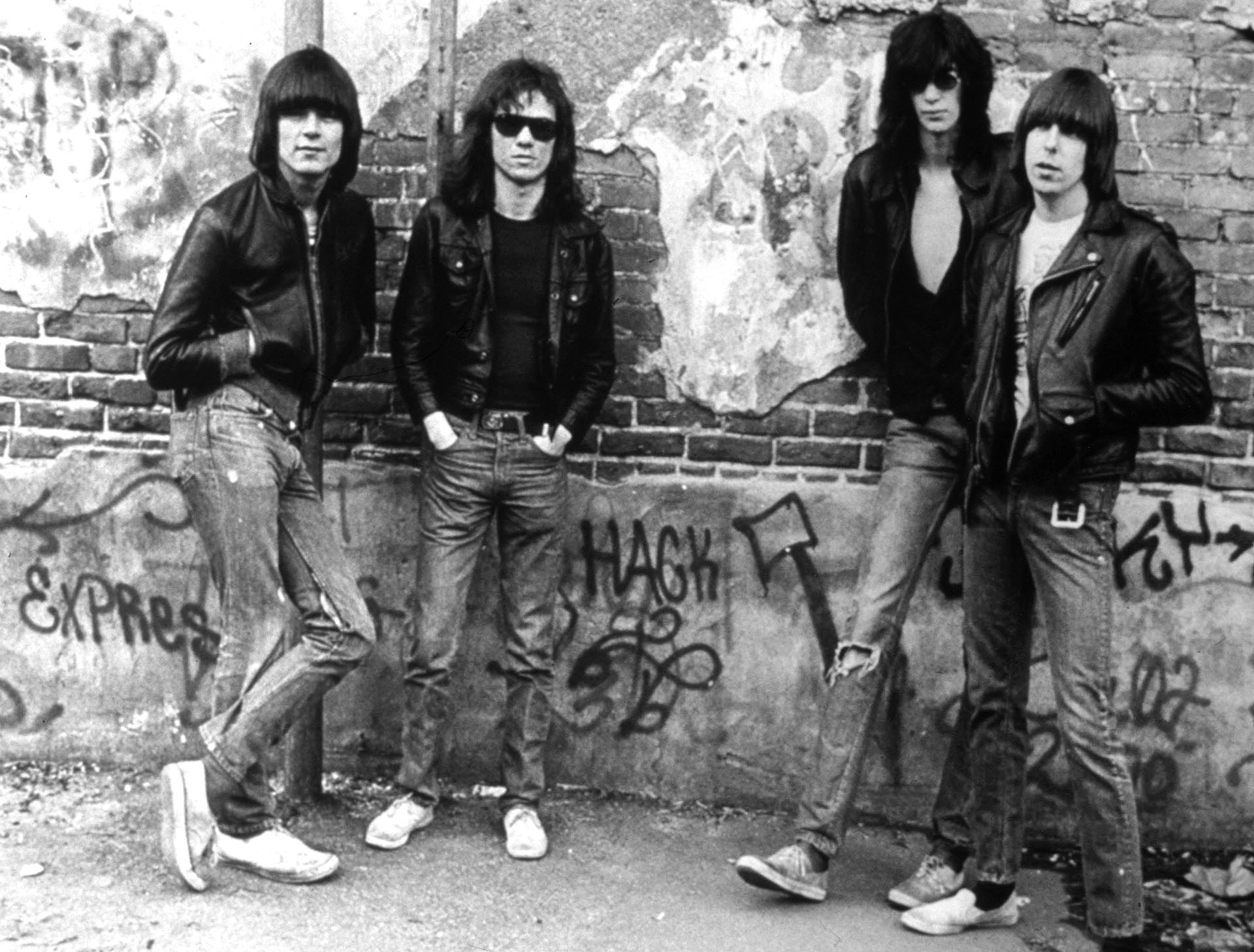 Dee Dee Ramone, Tommy Ramone, Joey Ramone, Johnny Ramone (Magnolia Pictures/Kobal/Shutterstock) 
