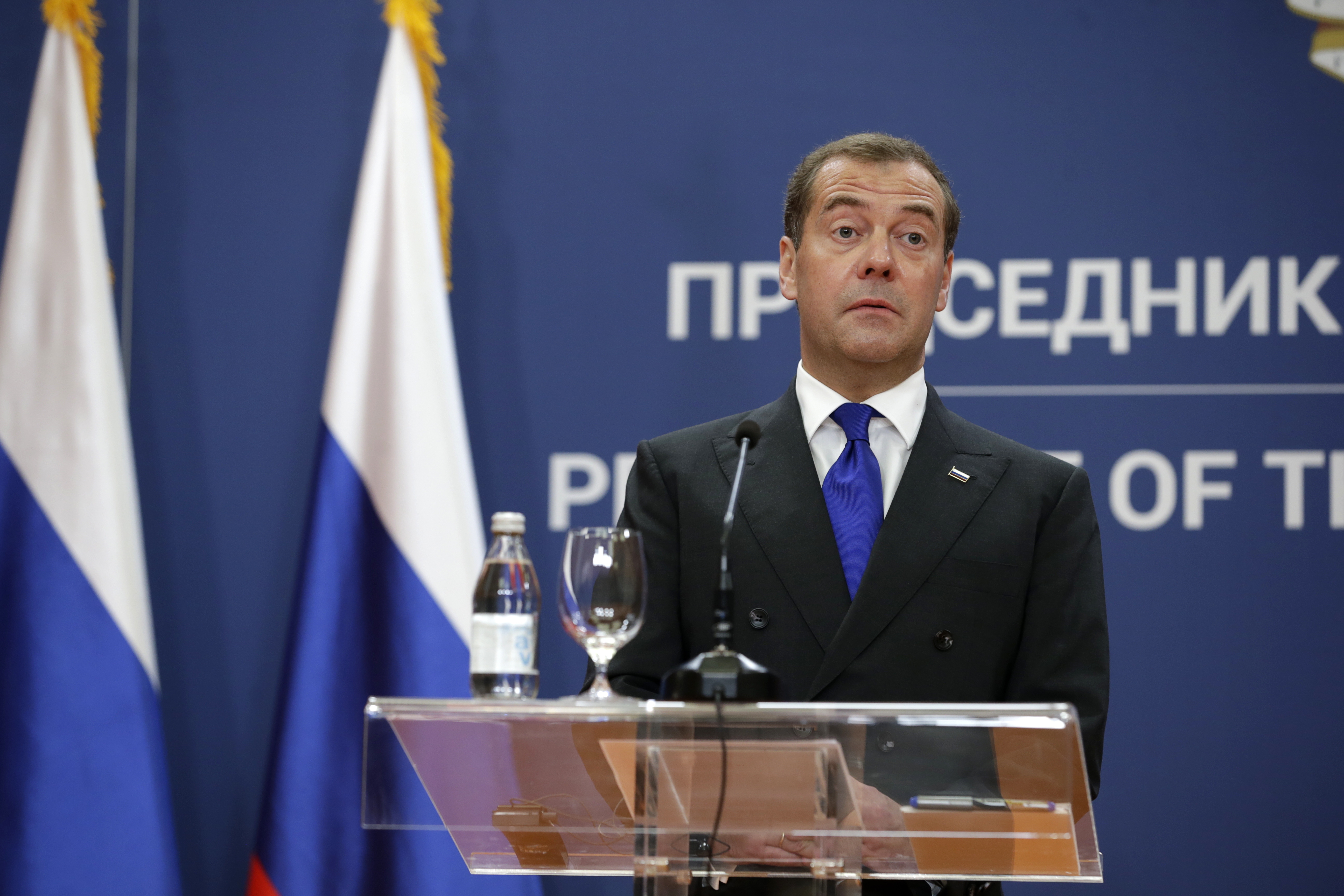 Dmitry Medvedev, Vice President of the Russian Security Council, in a file photo.  EFE / EPA / ANDREJ CUKIC