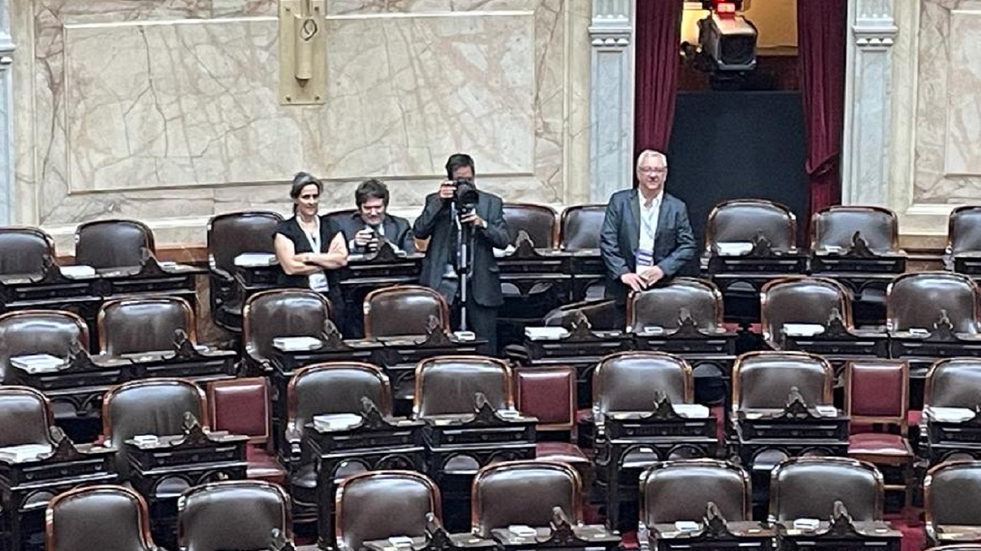 Javier Milei había sido el primero en llegar