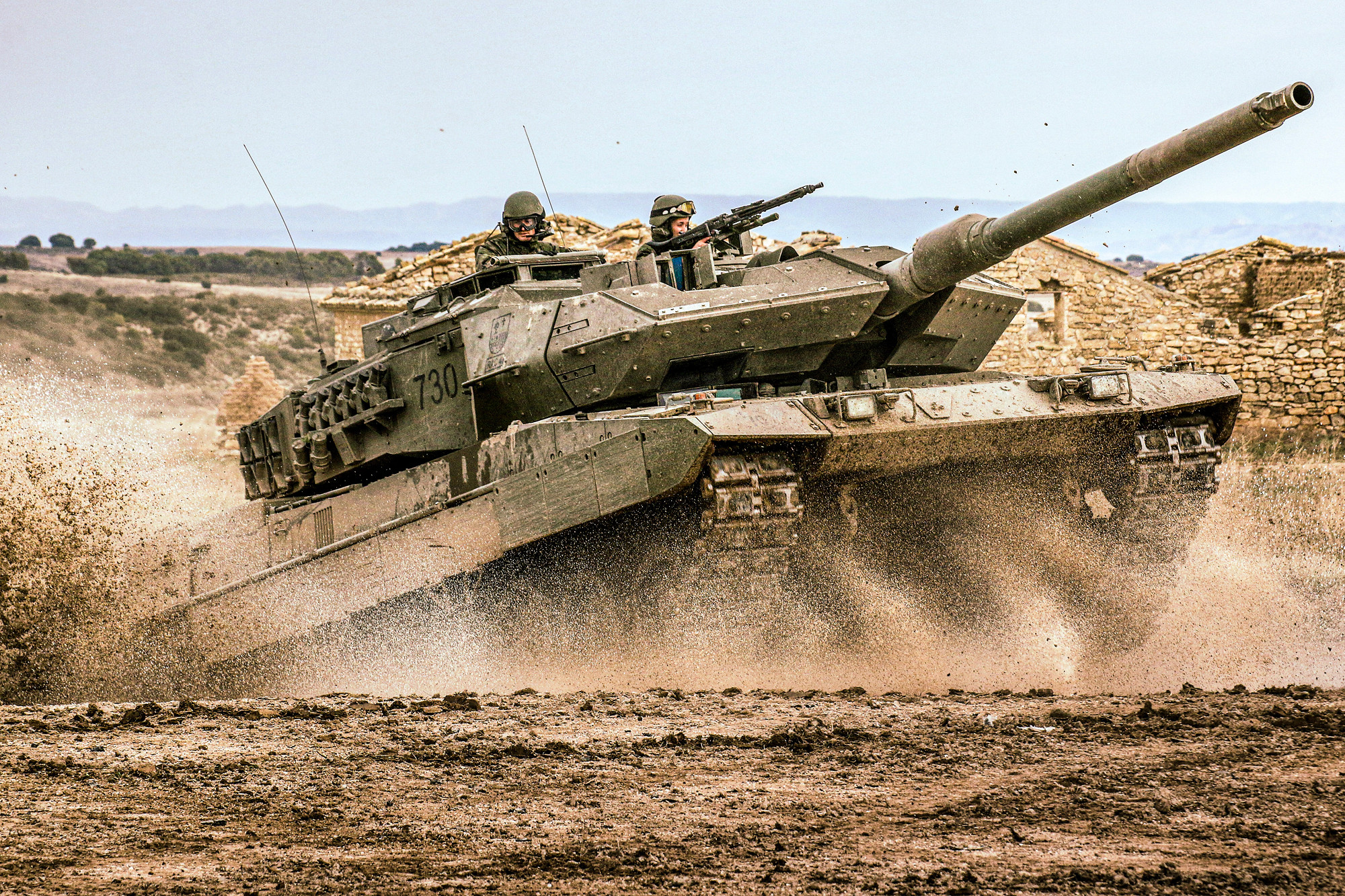 Así son los tanques ‘Leopard’ que España envía a Ucrania: bestias de 55 toneladas que disparan a 5 kilómetros