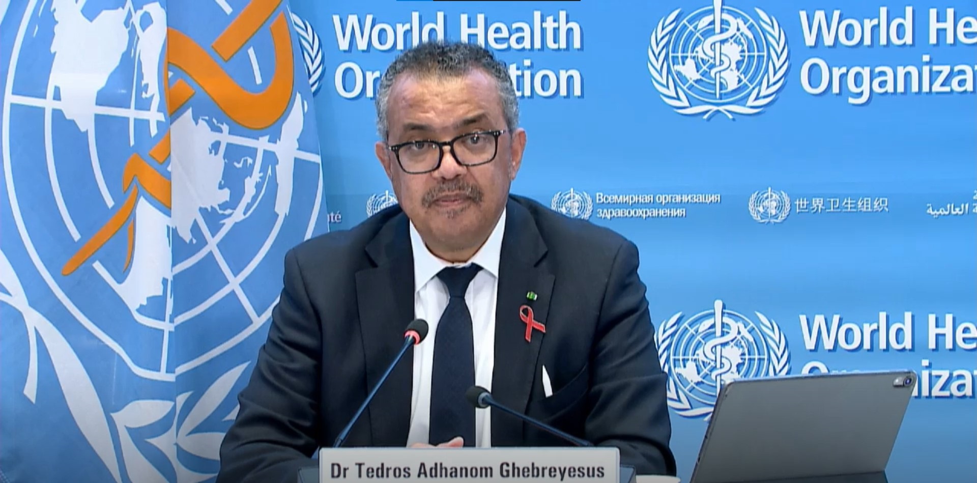 El director general de la Organización Mundial de la Salud (OMS), Tedros Adhanom Ghebreyesus, recomendó a los gobiernos que hagan más testeos y vigilancia genómica del coronavirus/OMS