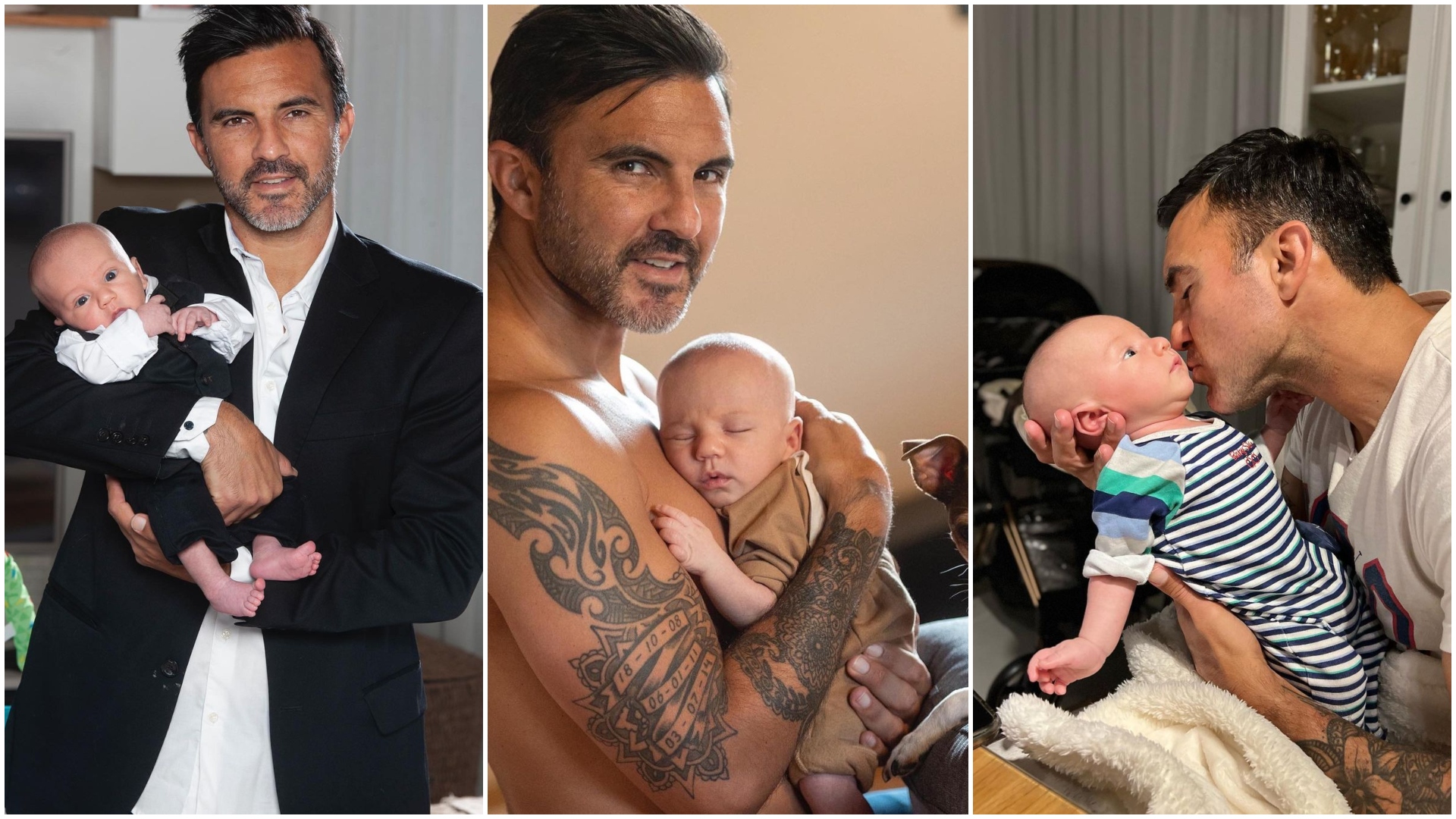 Some of the photos that Mica Viciconte shared for Father's Day