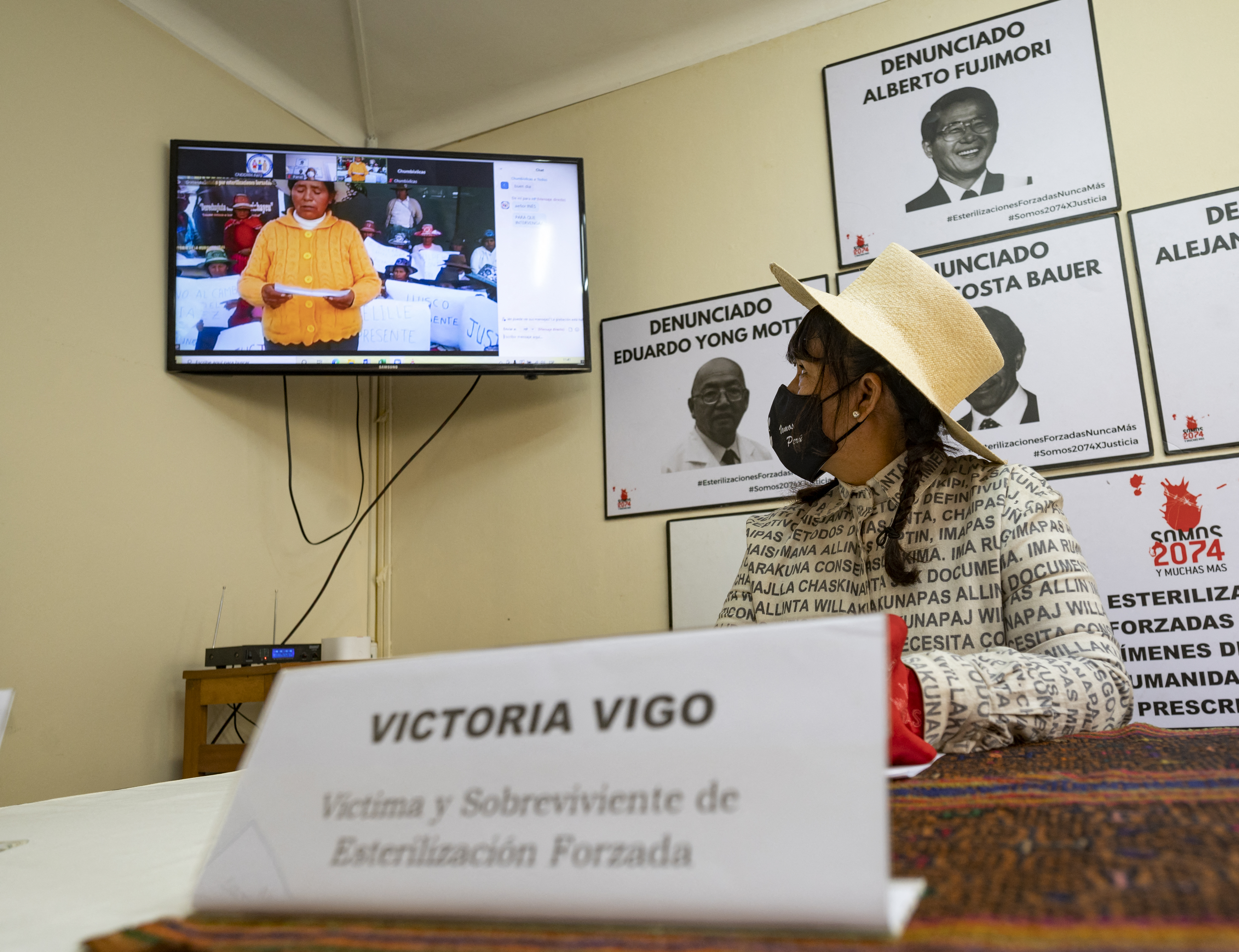 Victoria Vigo Espinoza es una sobreviviente de las esterilizaciones forzadas. 