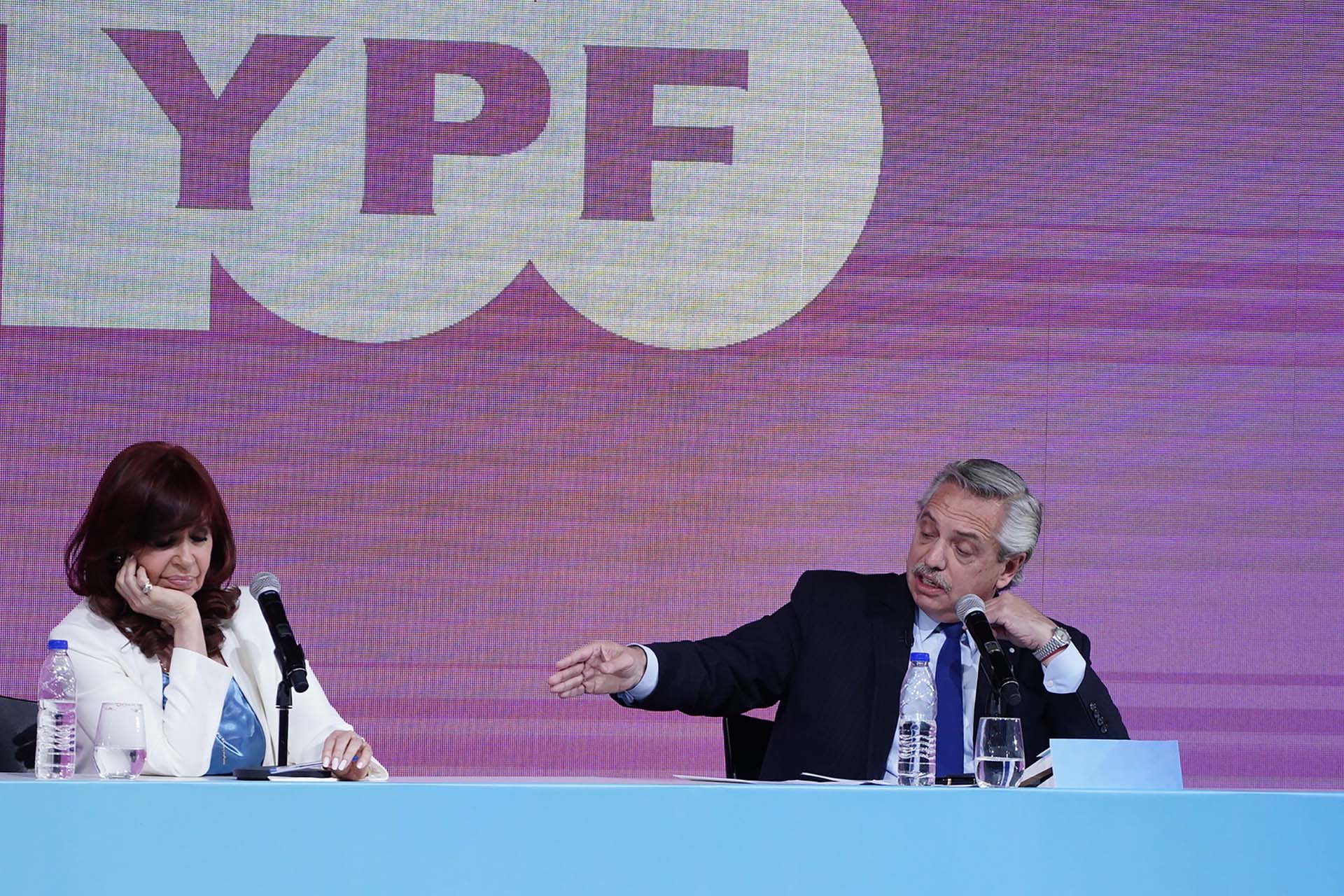 A pesar de sus diferencias, Alberto Fernández apoyó a Cristina Kirchner frente al proceso judicial que enfrenta (Franco Fafasuli)