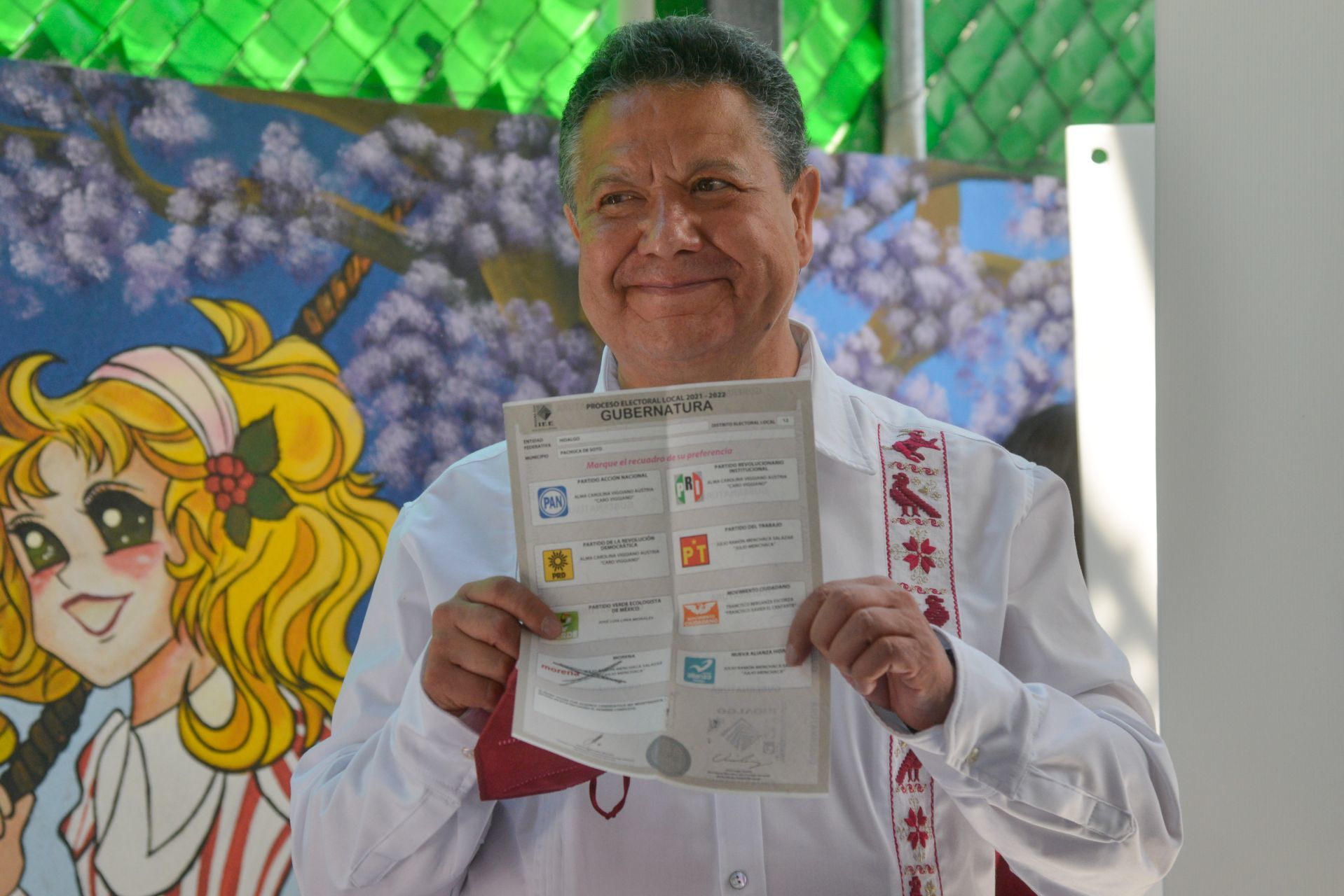 Julio Menchaca, gobernador electo de Hidalgo, también está en el listado (Foto: Cuartoscuro)