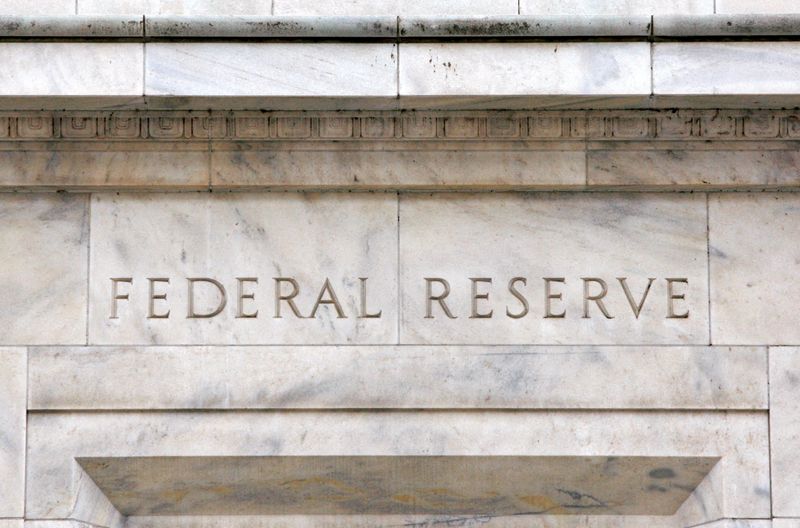 El frente de la sede de la Fed en Washington, EEUU.