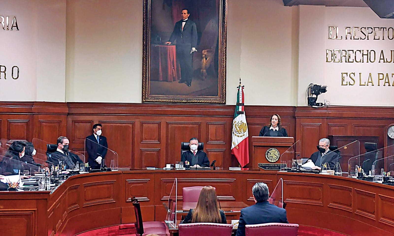La SCJN ordenó por unanimidad la liberación de las personas
(Foto: CAPTURA DE PANTALLA)