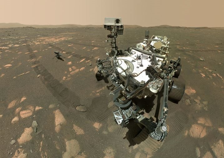 Se espera que MOXIE extraiga oxígeno al menos nueve veces más en el transcurso de un Año marciano (casi dos años en la Tierra). 
NASA/JPL-CALTECH/MSSS
