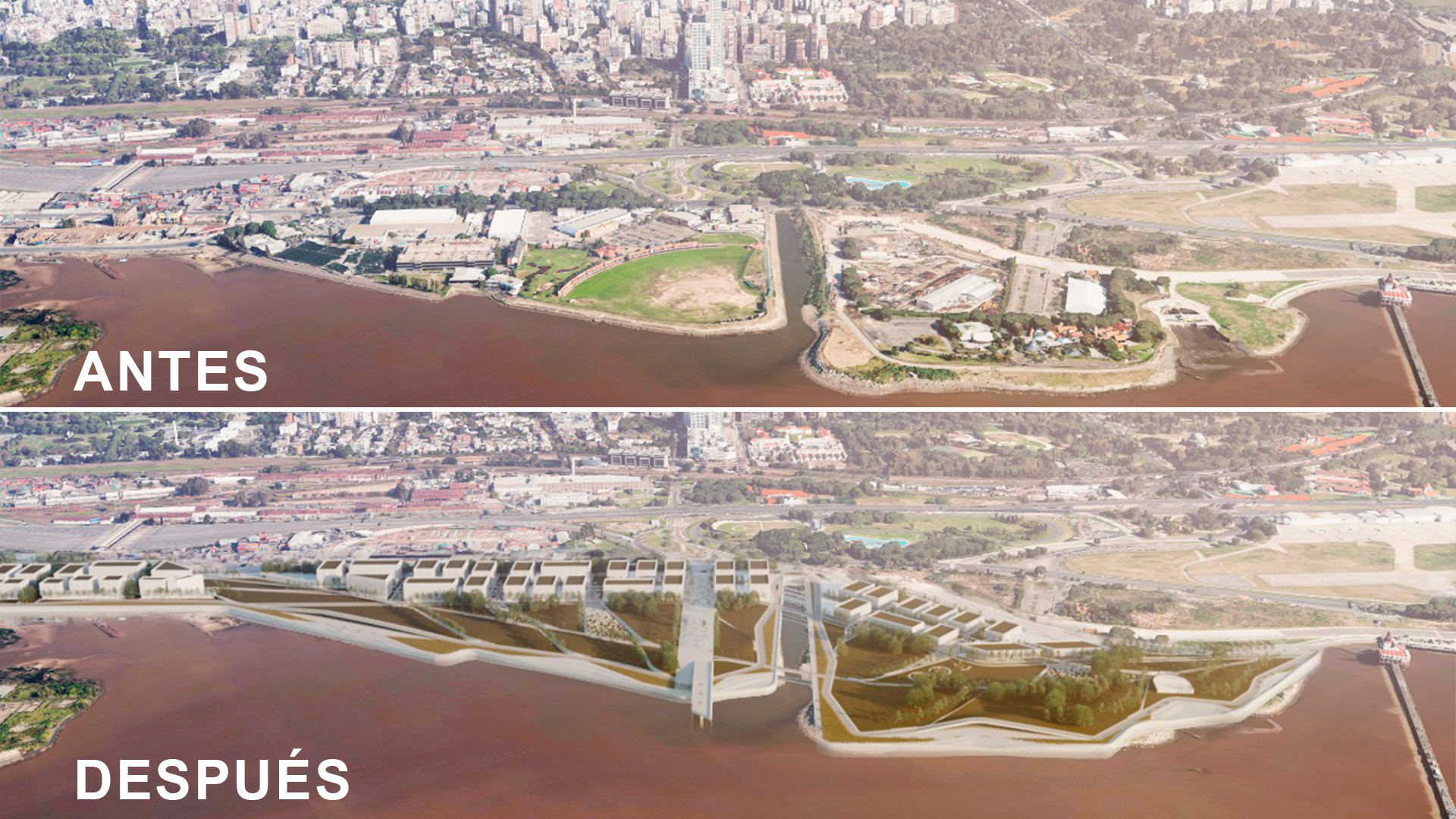 El poryecto urbanstico que plantea el gobierno de la Ciudad de Buenos Aires defiende la mixtura de usos que afirman combina viviendas y espacios verdes