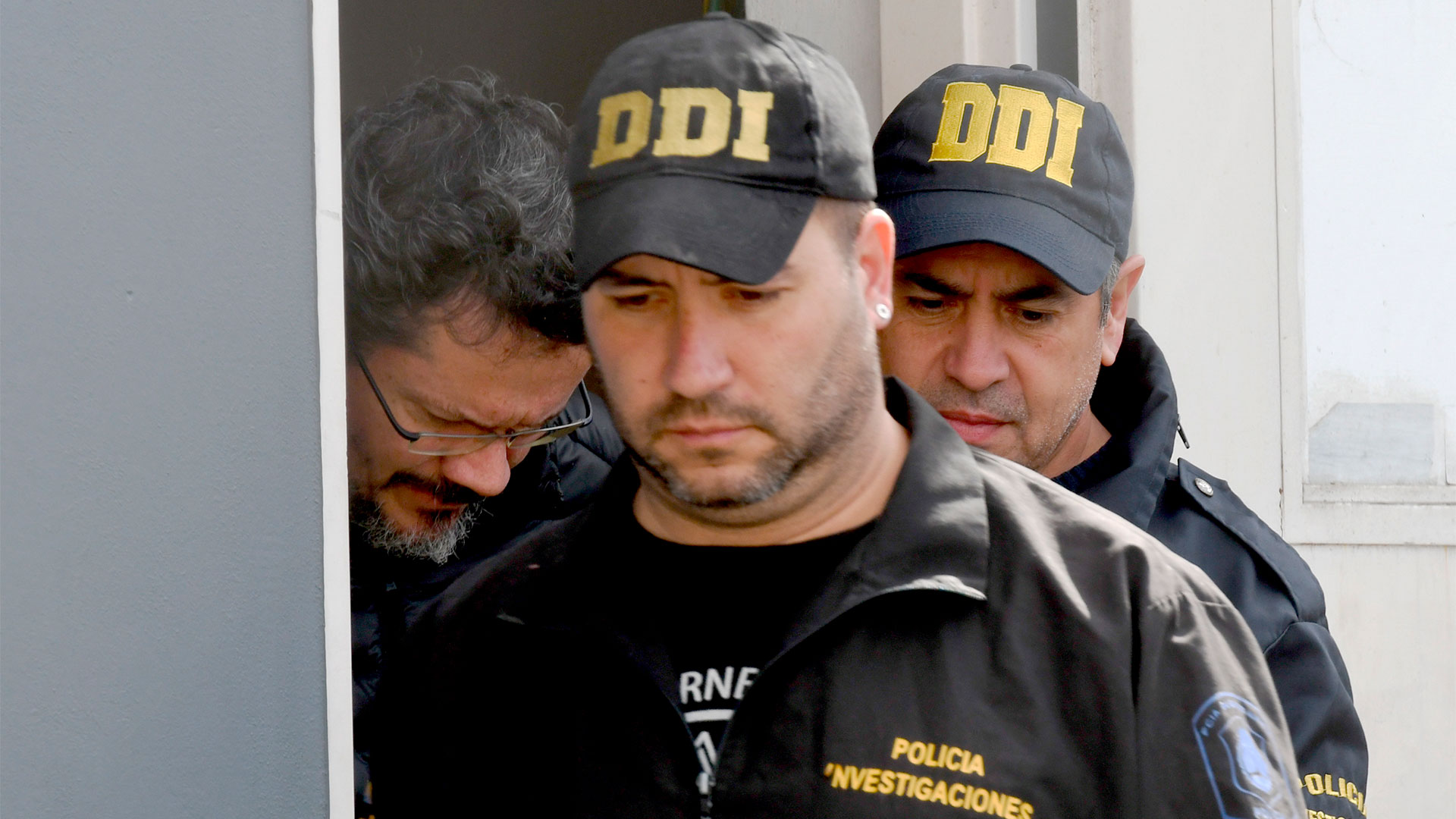 Martín Santiago Del Río, el comerciante detenido como presunto autor del doble homicidio de sus padres (Télam)
