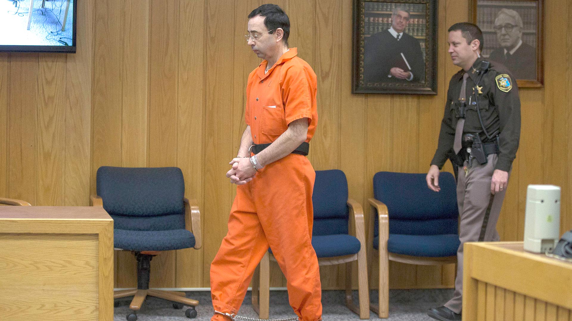 Larry Nassar fue sentenciado a 175 años de prisión (Foto AFP)